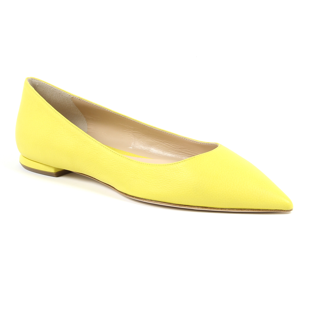 V 1969 Italia Womens Ballerina Yellow CHIARA