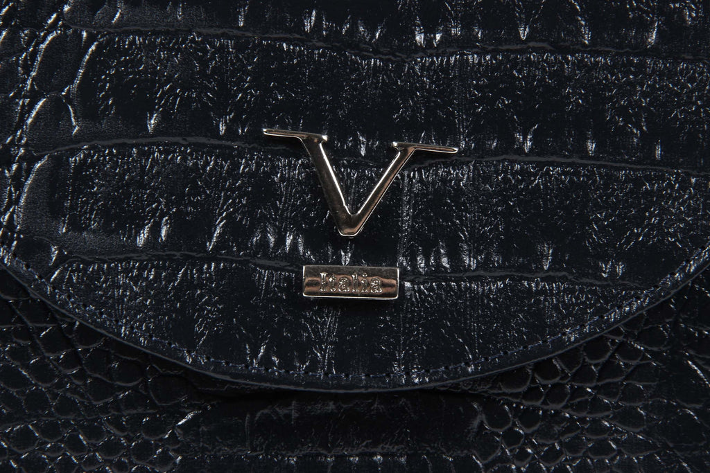 Bolso de mano para mujer V 1969 Italia ARC02 GRETA COCCO AZUL
