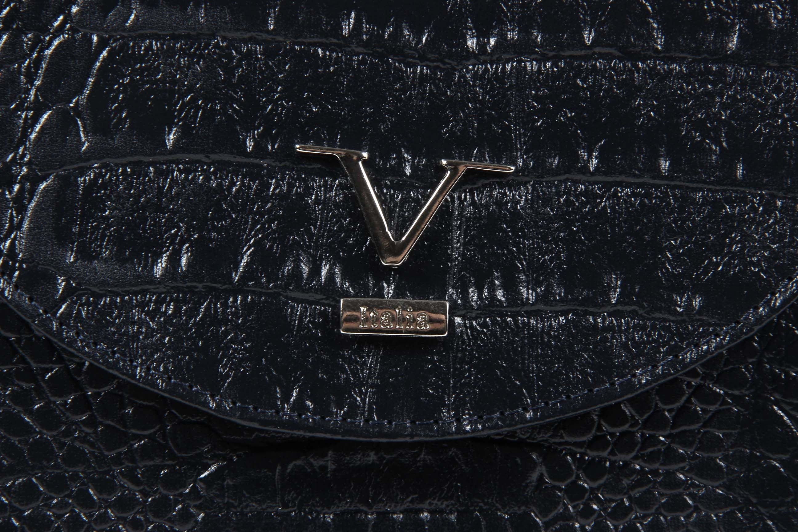Bolso de mano para mujer V 1969 Italia ARC02 GRETA COCCO AZUL