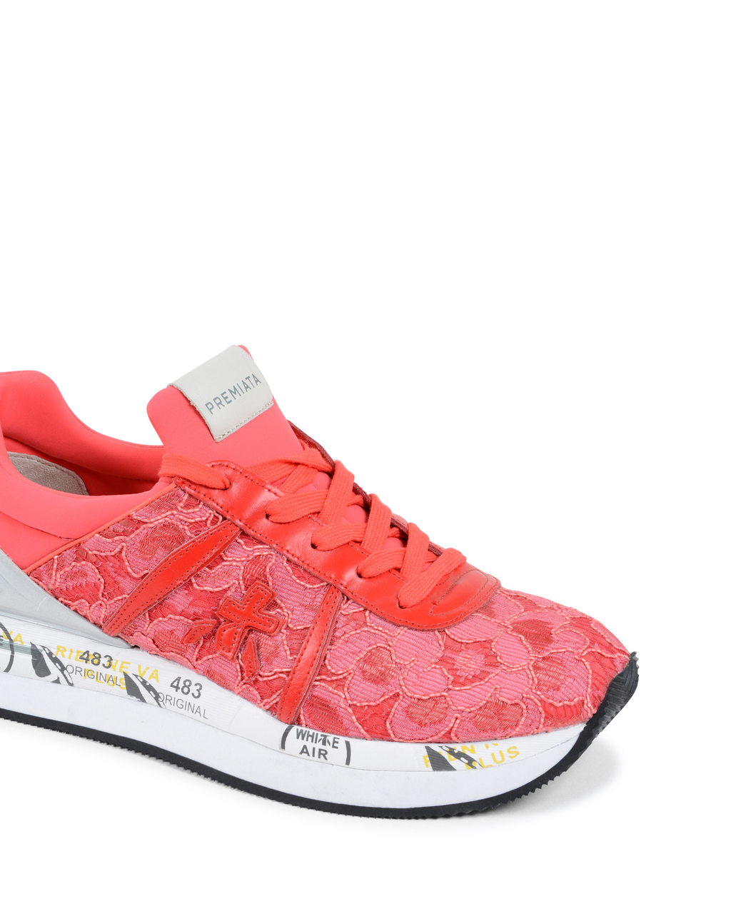 Premiata Womens Sneaker Red LIZ 3004