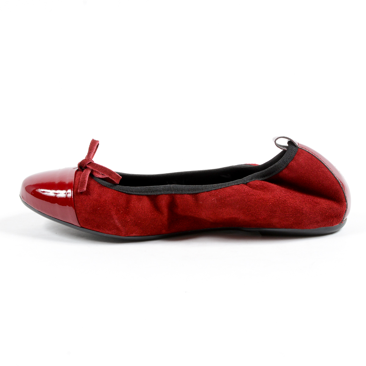 Andrew Charles Womens Soft Ballerina Bordeaux PATTI
