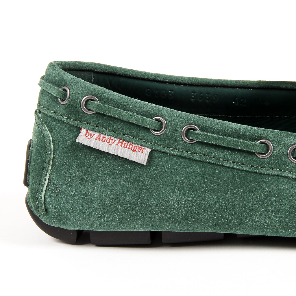 Mocasín Andrew Charles para hombre verde STEVE