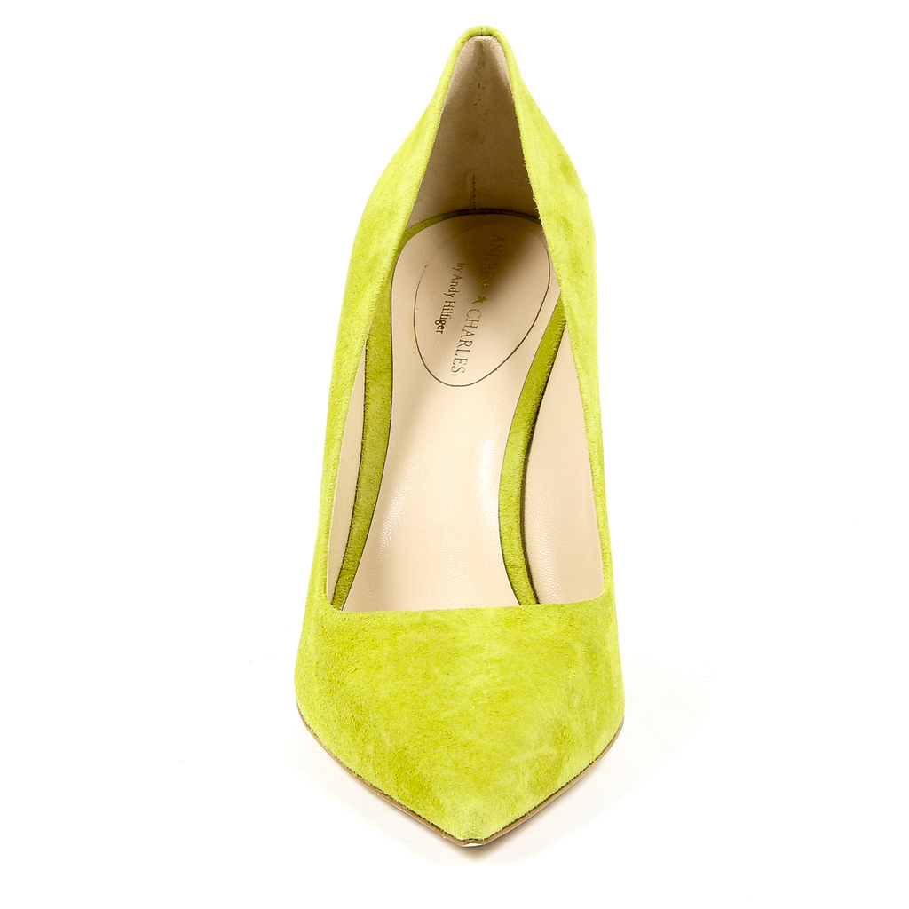 Andrew Charles Womens Pump Yellow MIA
