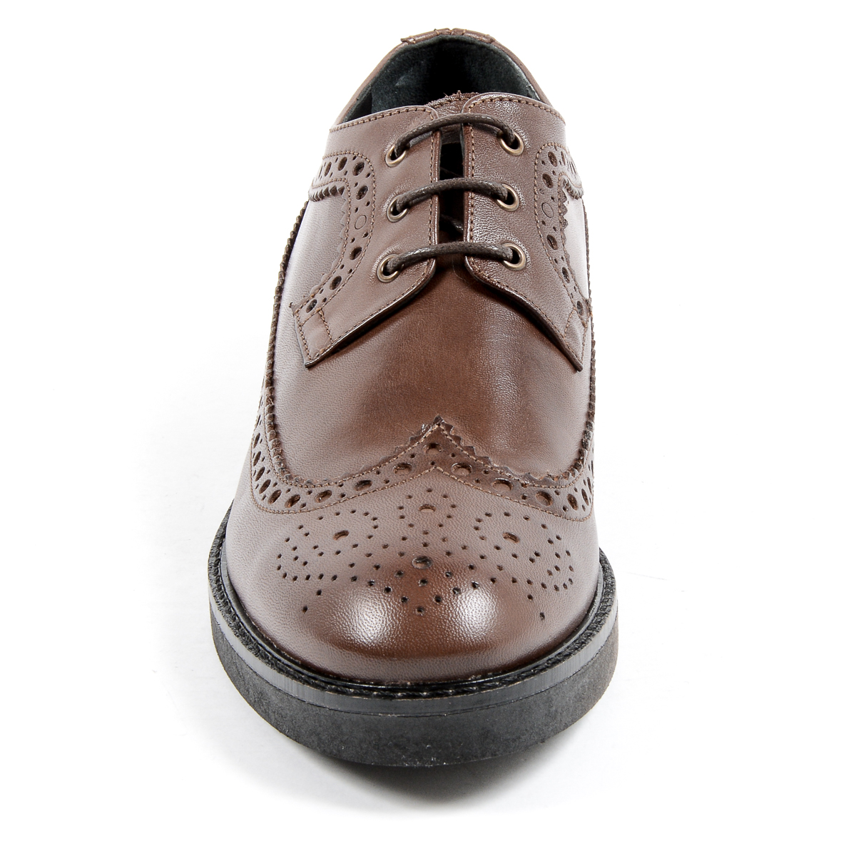 V 1969 Italia Zapato Brogue para Mujer Marrón TRENTO