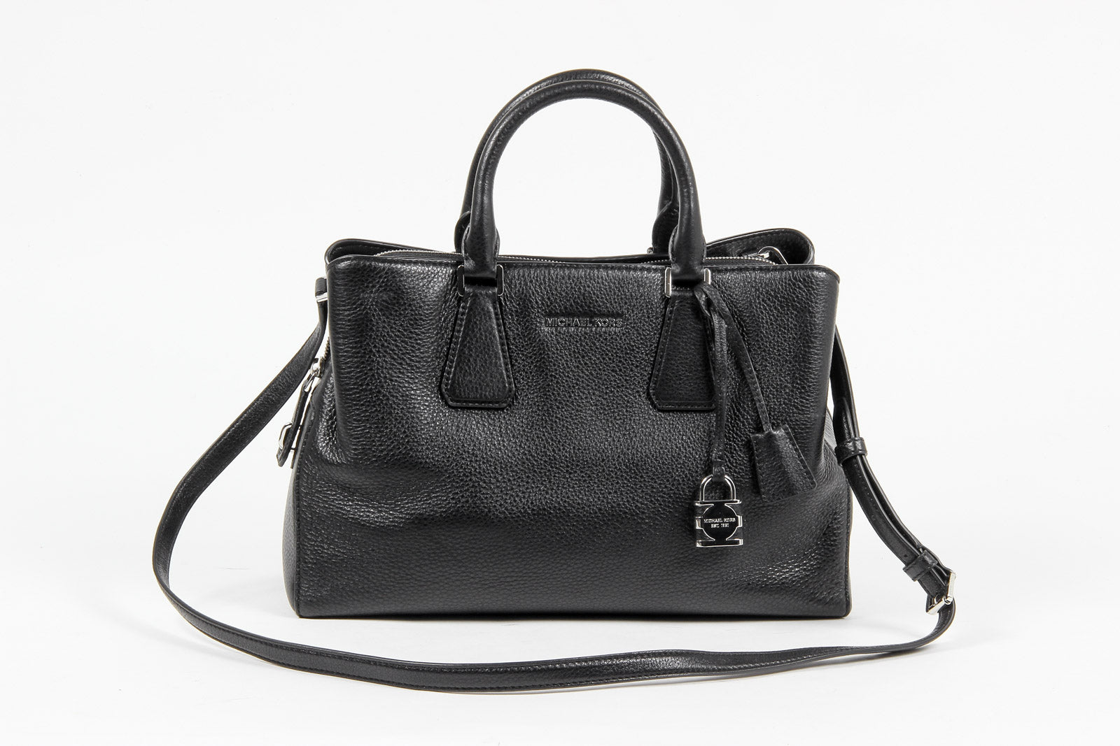 Bolso satchel grande de piel Camille para mujer de Michael Kors