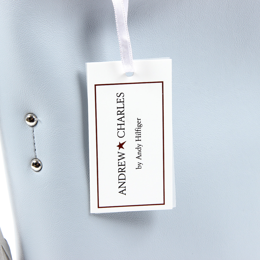 Andrew Charles Womens Handbag Light Blue JANE