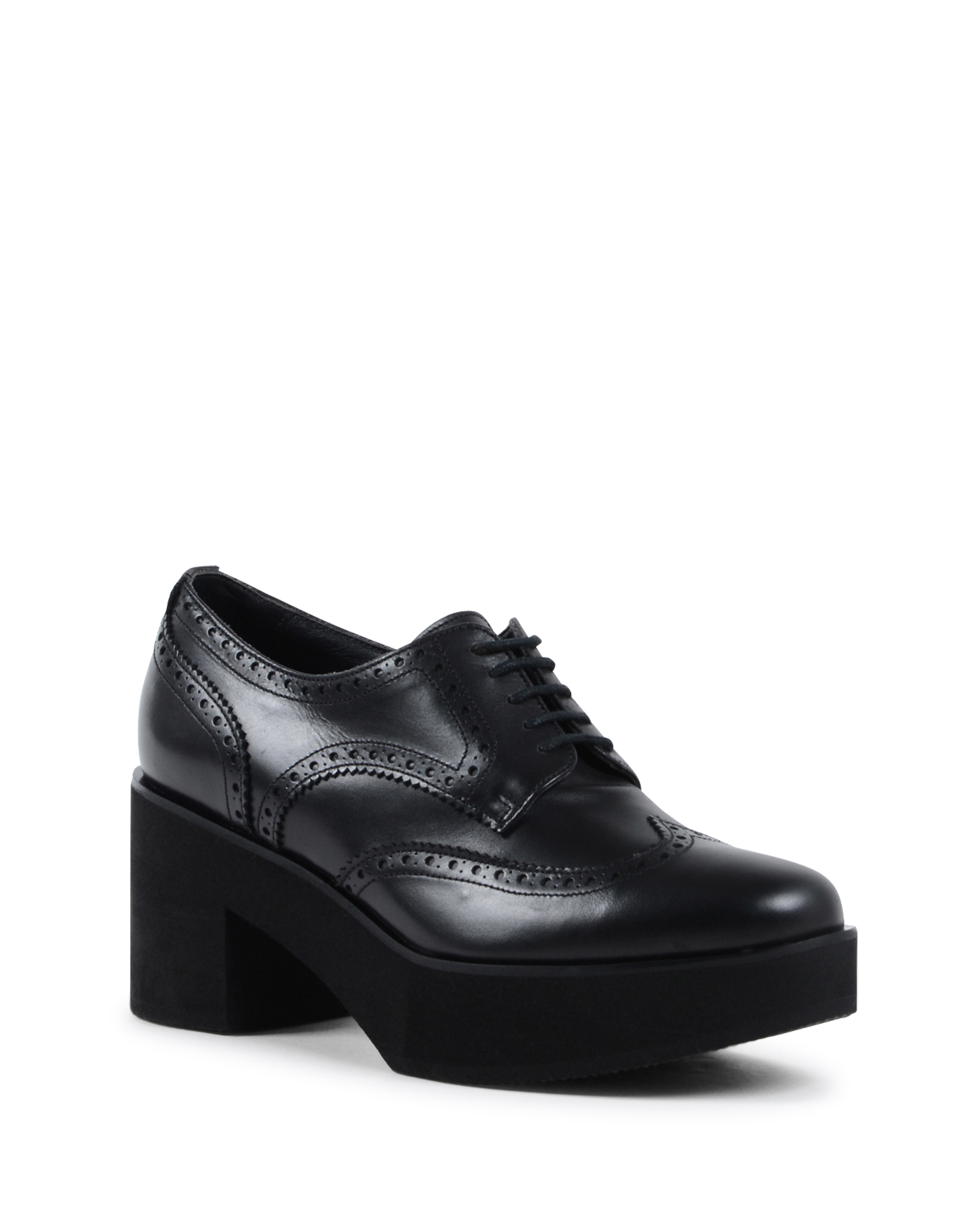 Fratelli Rossetti Womens Brogue Shoe Black 75438 VELVETY NERO