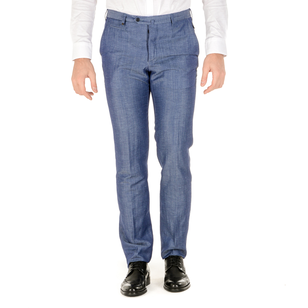 Pantalones Corneliani para hombre azul claro