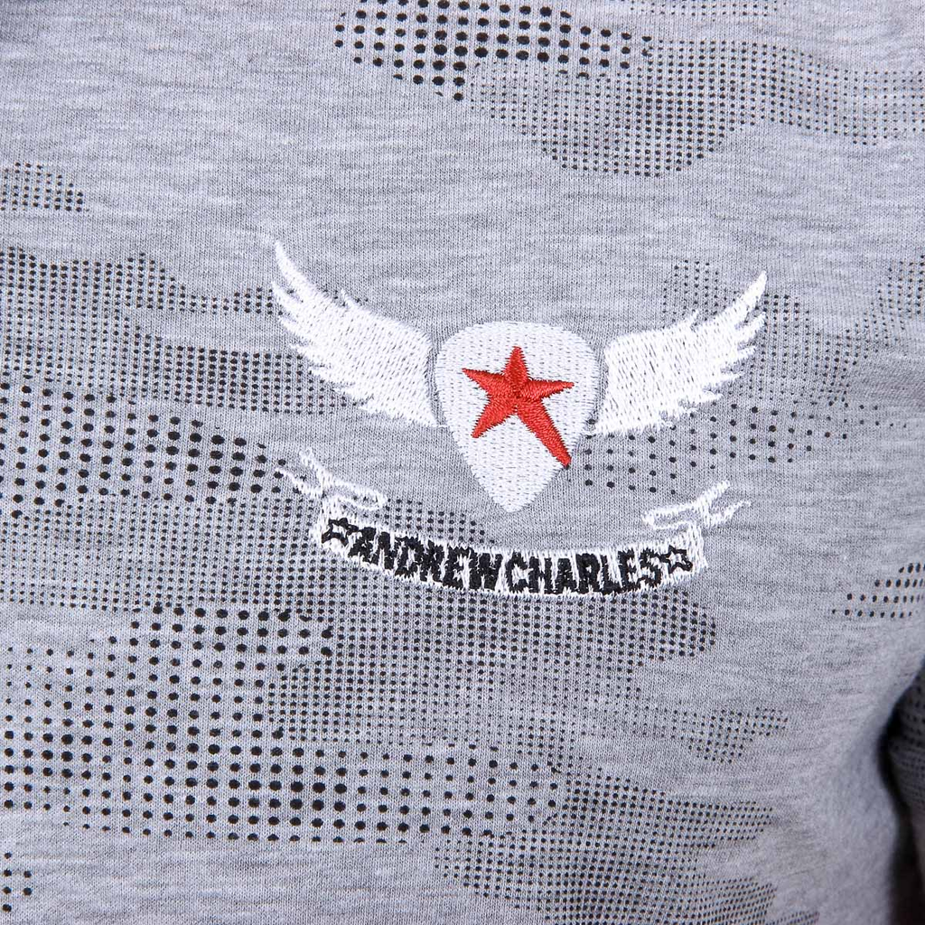 Andrew Charles Mens Polo Short Sleeves Grey JULIAN