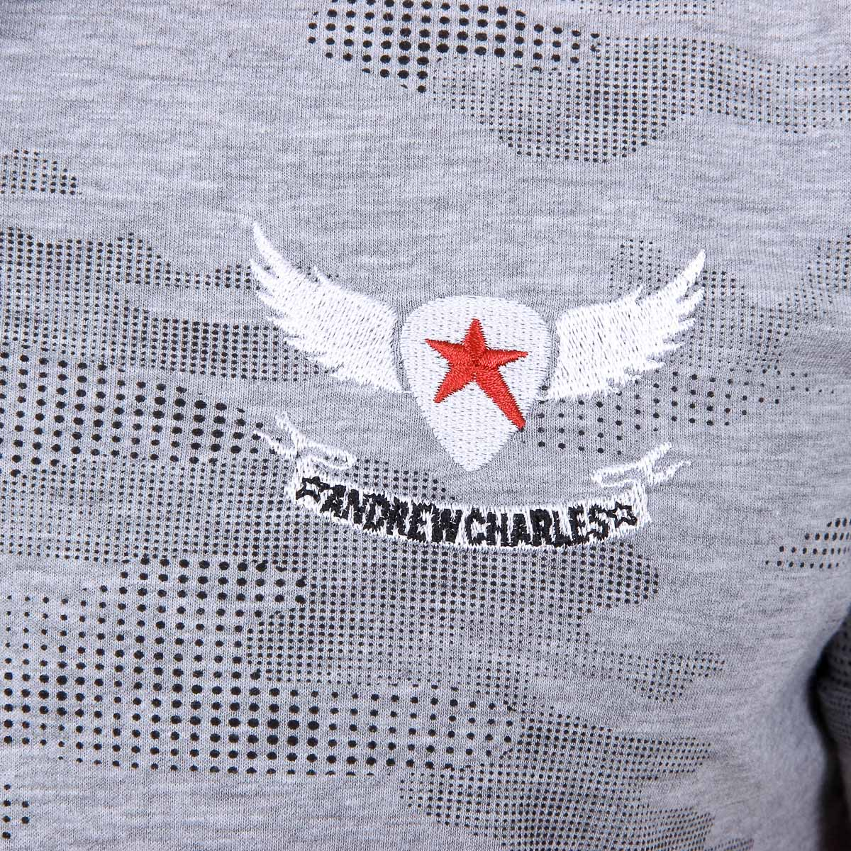 Andrew Charles Mens Polo Short Sleeves Grey JULIAN