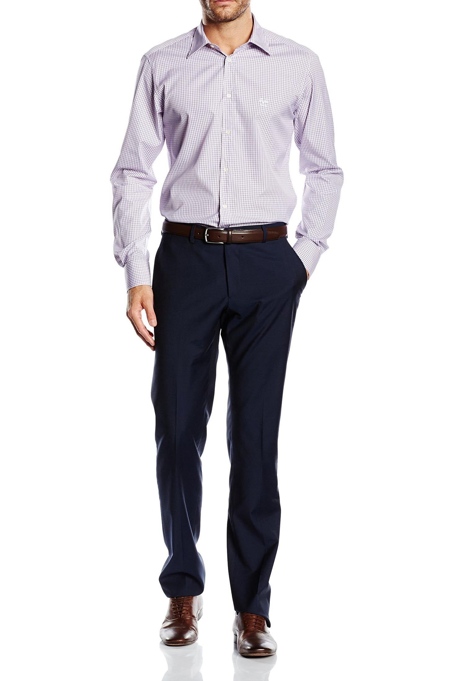Camisa de cuello clásico moderno V 1969 Italia para hombre MCC60