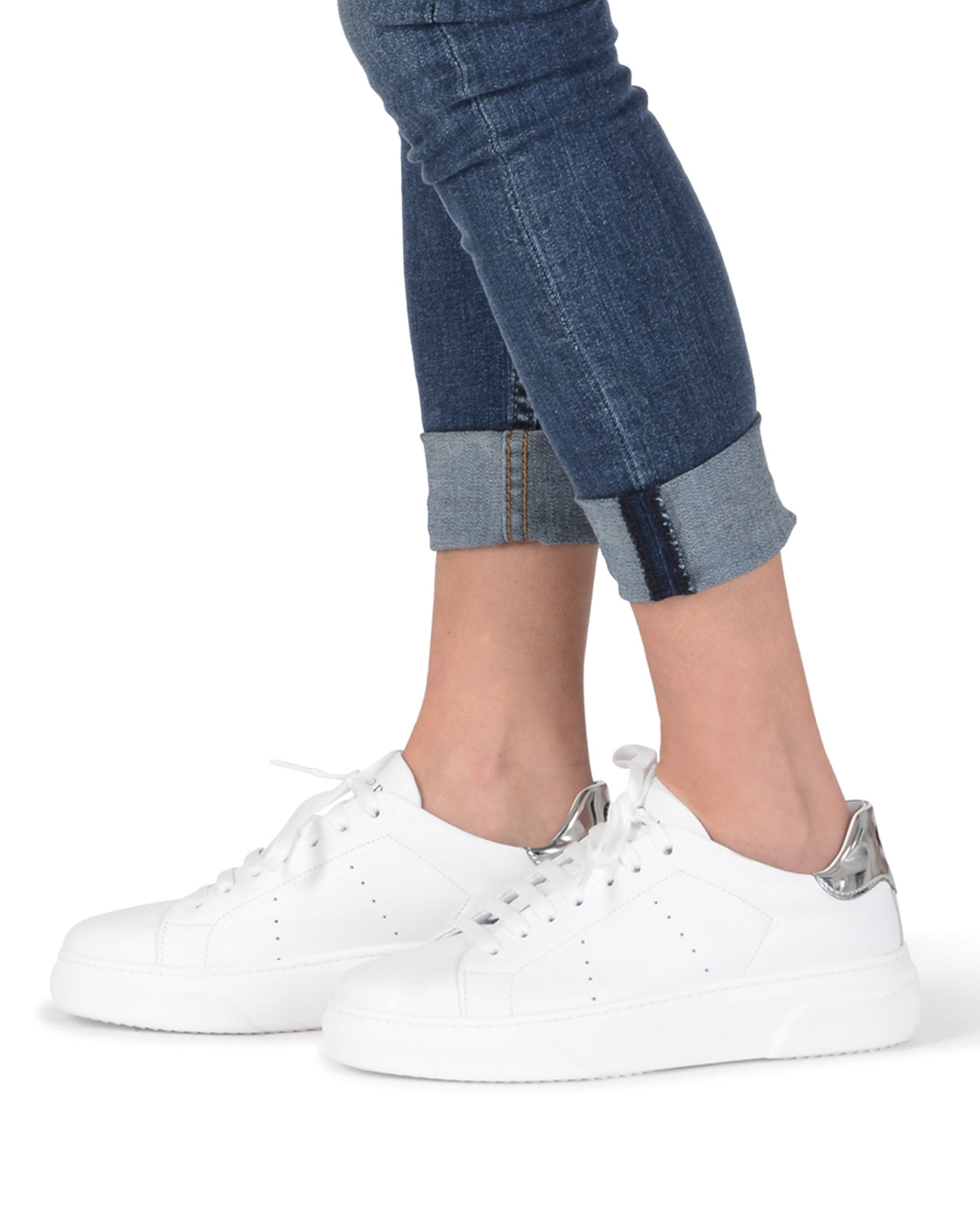 Zapatillas Runaround blancas/plateadas