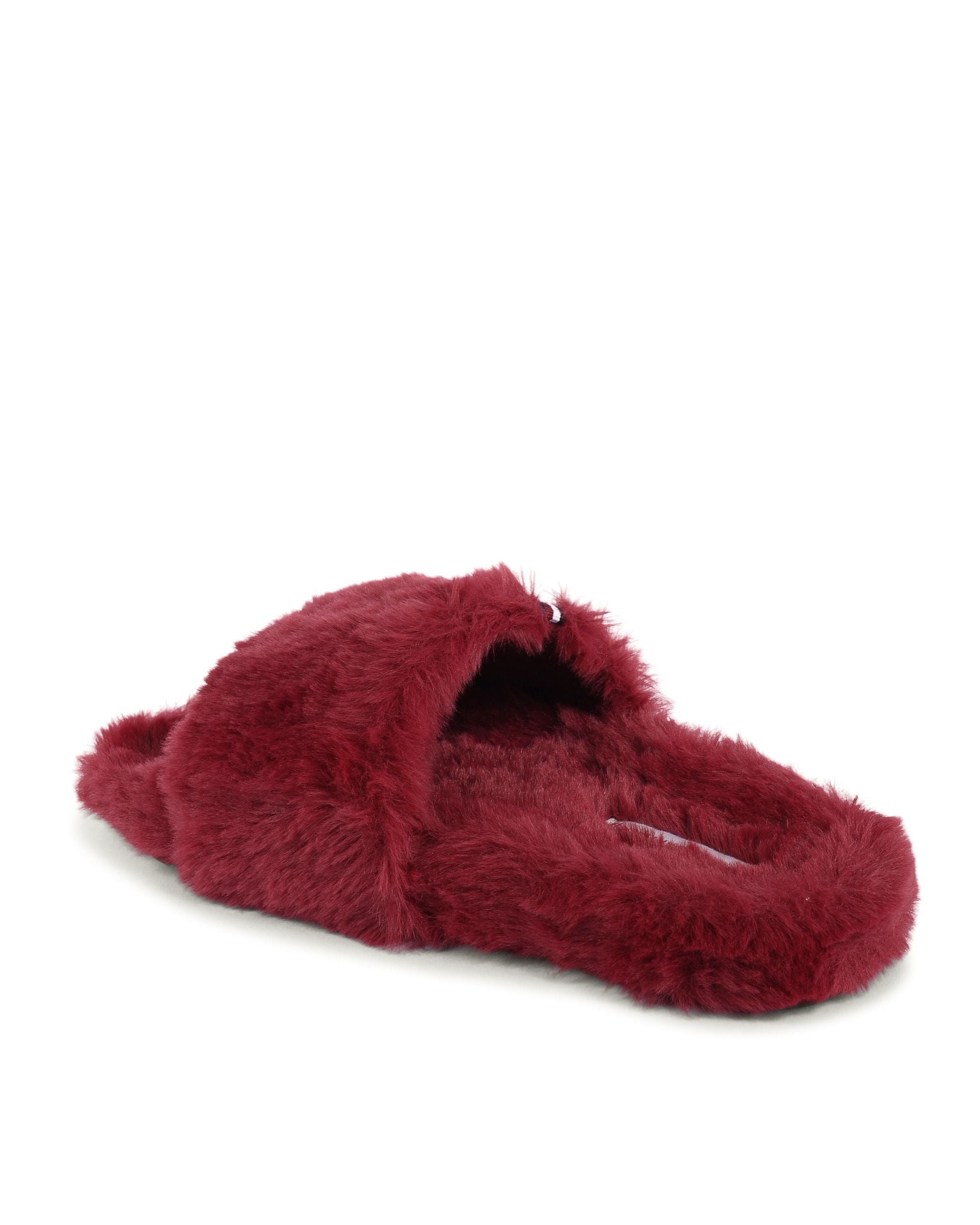 Pantuflas Tommy Hilfiger para mujer, color rojo, FW0FW07663XJS