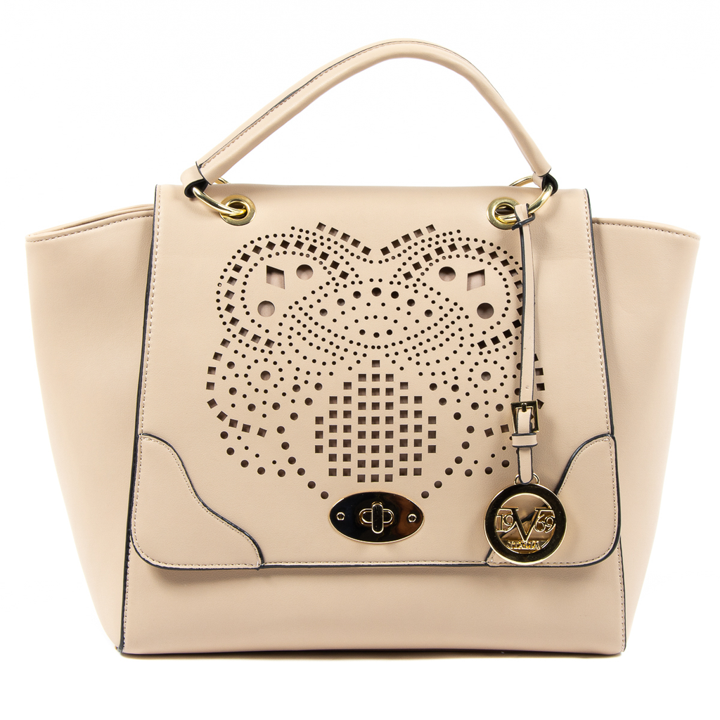 Bolso de mano para mujer V 1969 Italia Beige BEATRICE