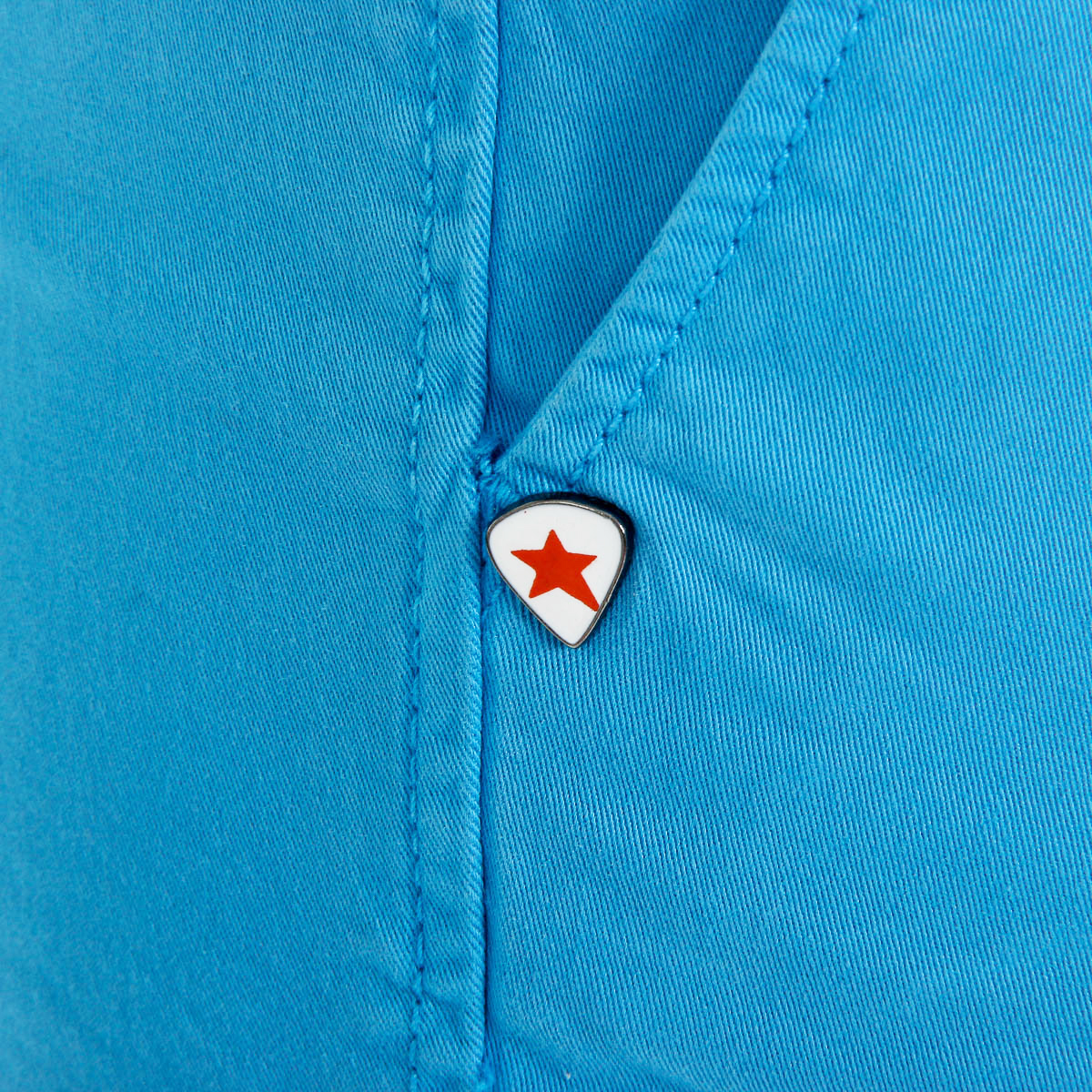Pantalones cortos Andrew Charles para mujer azul claro SAFIA