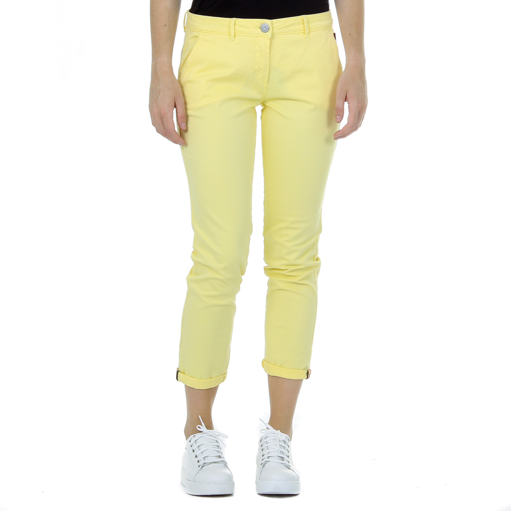 Pantalones de mujer Andrew Charles amarillos PENDA