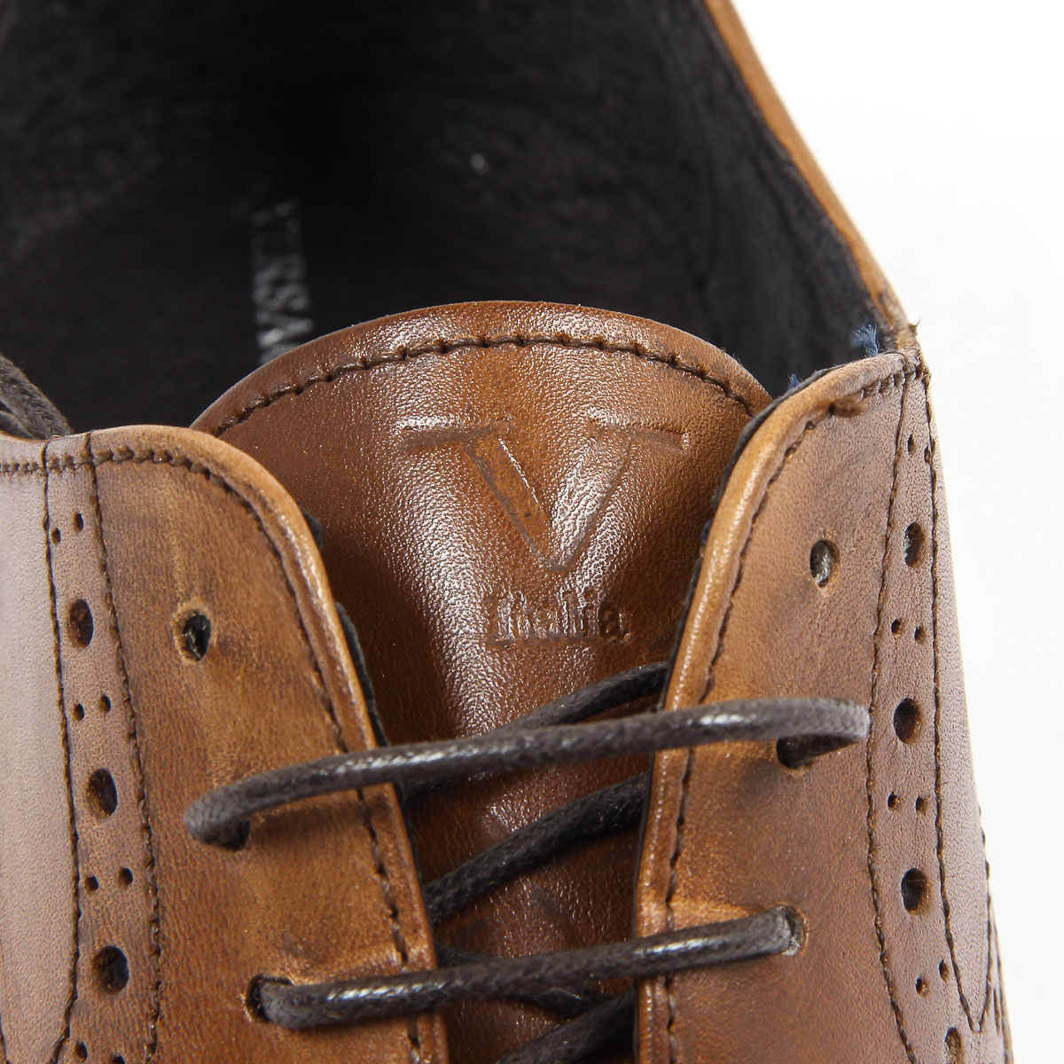 V 1969 Italia Mens Brogue Oxford Shoe