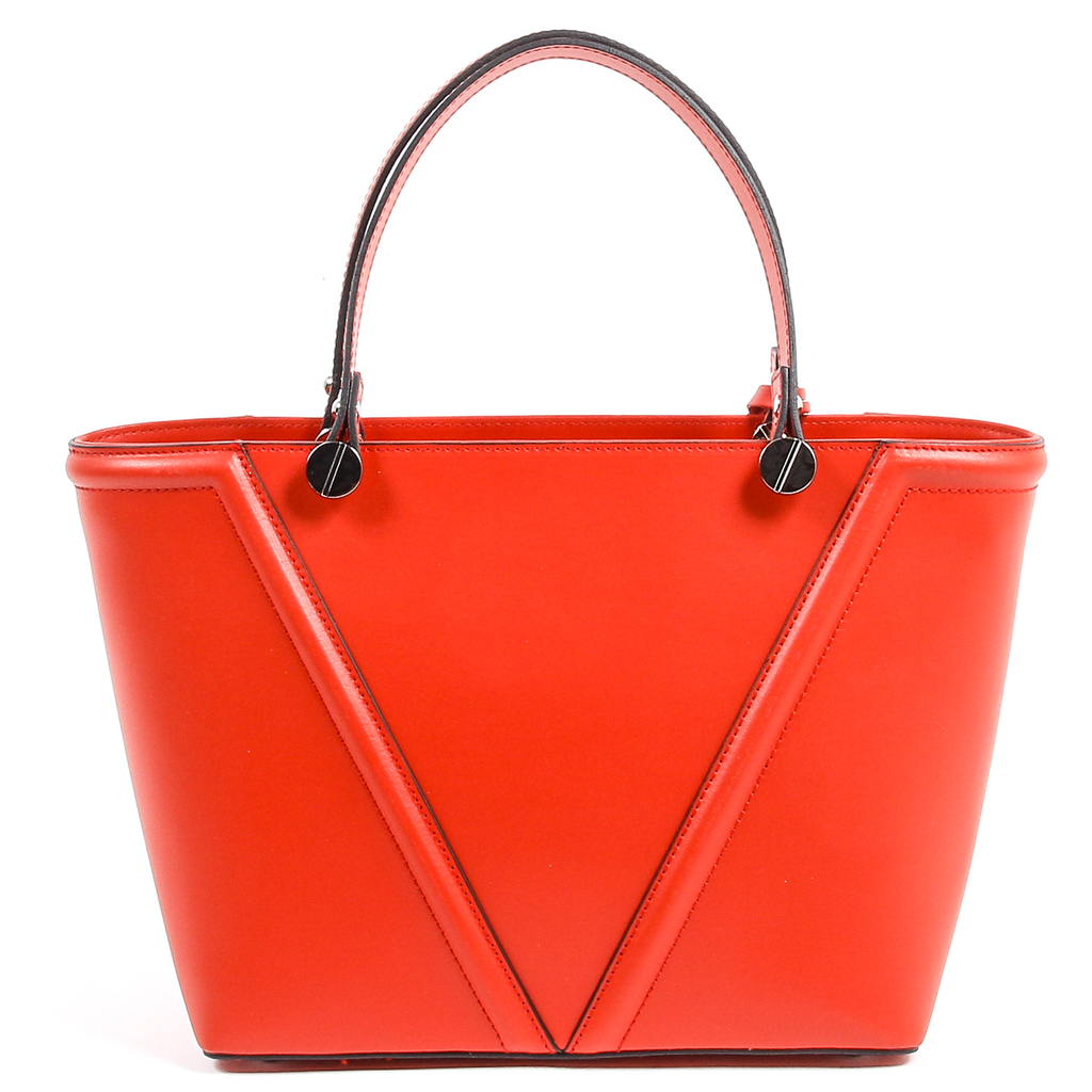 Bolso de mano para mujer V 1969 Italia V008-S RUGA ROSSO