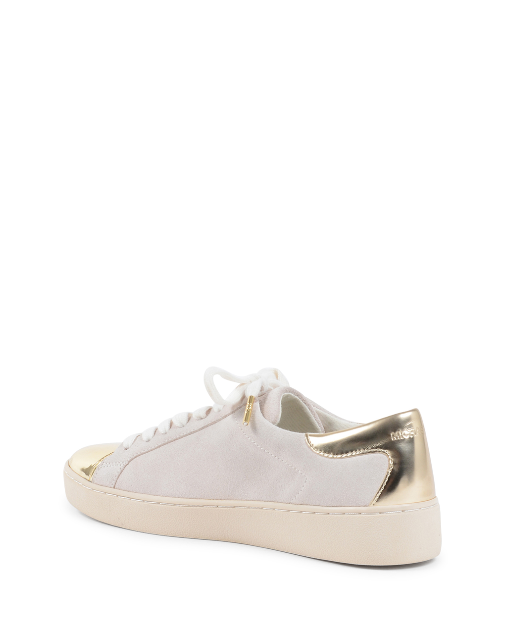 Zapatillas Michael Kors para mujer blancas y doradas FRANKIE