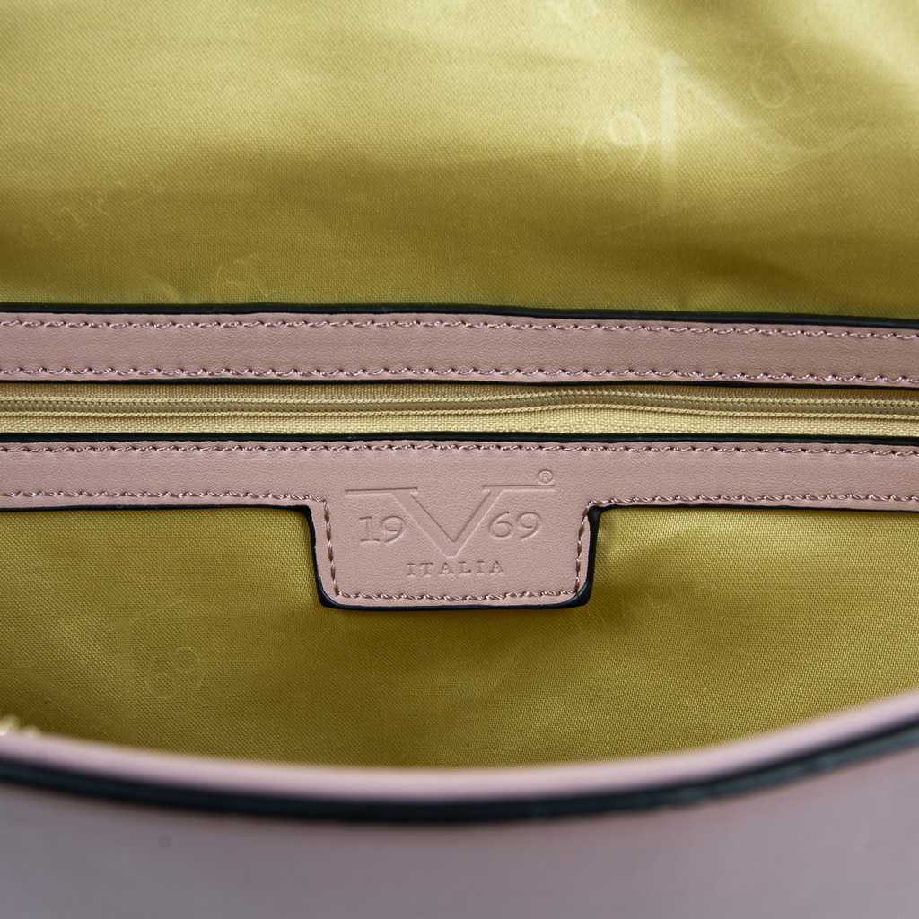 Bolso de mano para mujer V 1969 Italia Rosa 0052 MORADO CLARO
