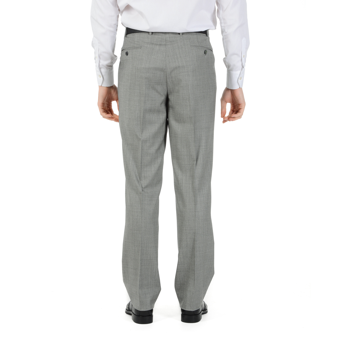 Corneliani Mens Suit Long Sleeves Grey Super 160's