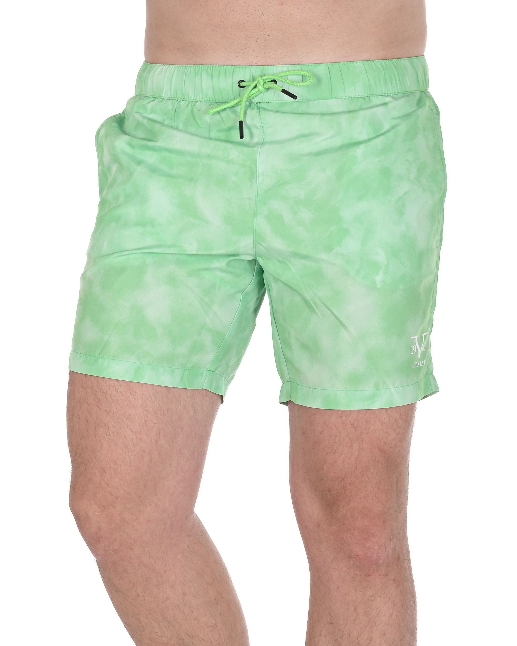 19V69 Italia Mens Swimwear Trunk VSC1MBM11 GREEN