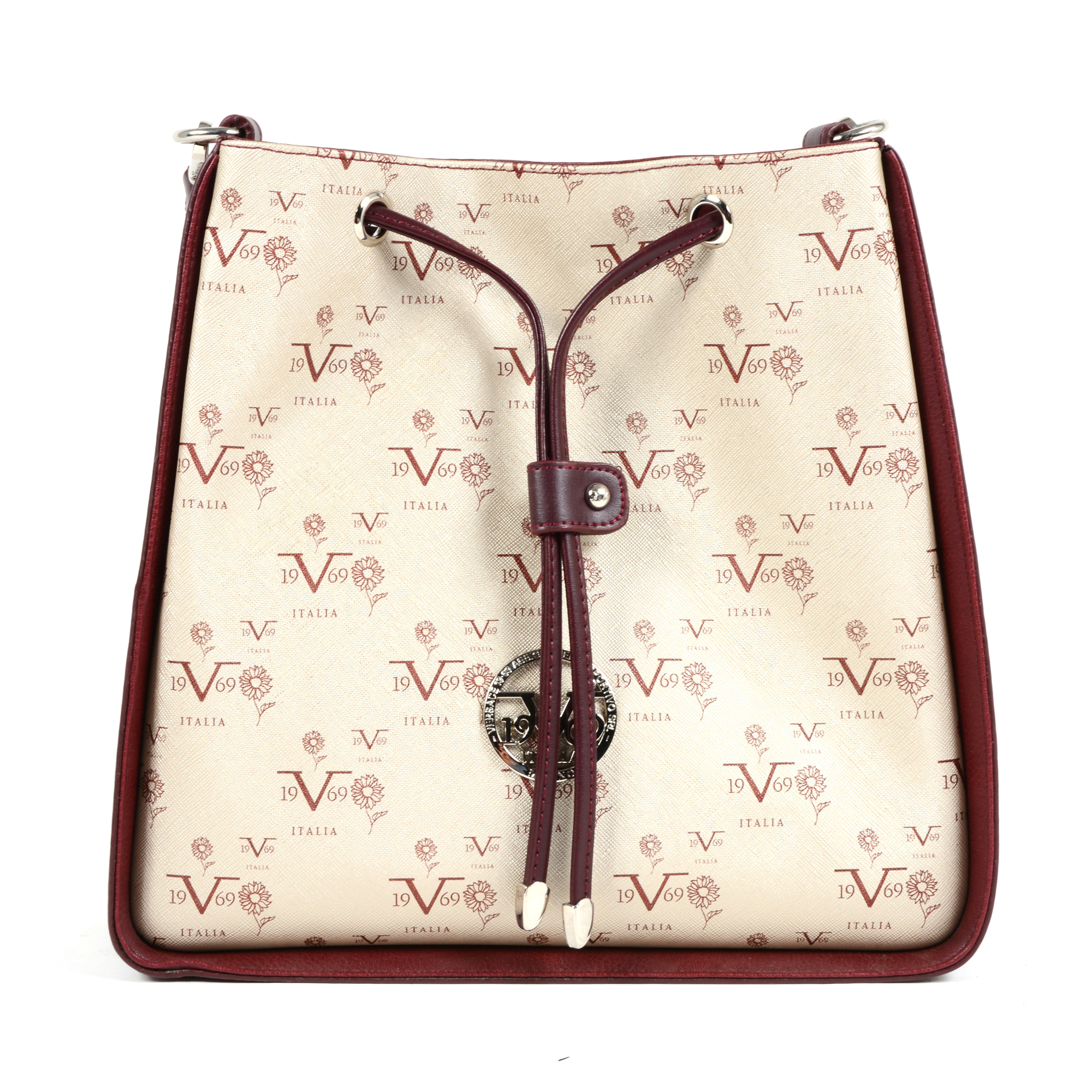 V 1969 Italia Womens Handbag Beige ROSARIO
