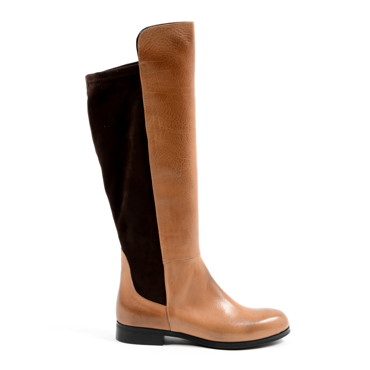 V 1969 Italia Bota alta para mujer marrón GRAPE