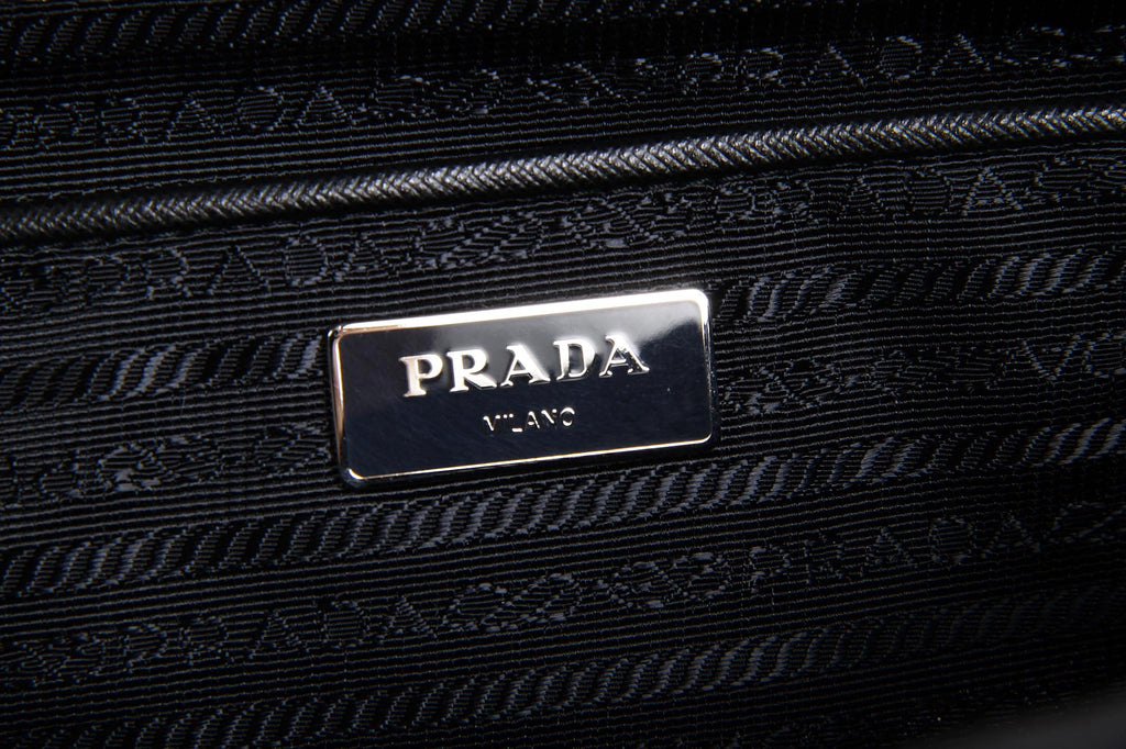 Bolso acolchado Prada BL0774 Nero Tessuto Impuntu