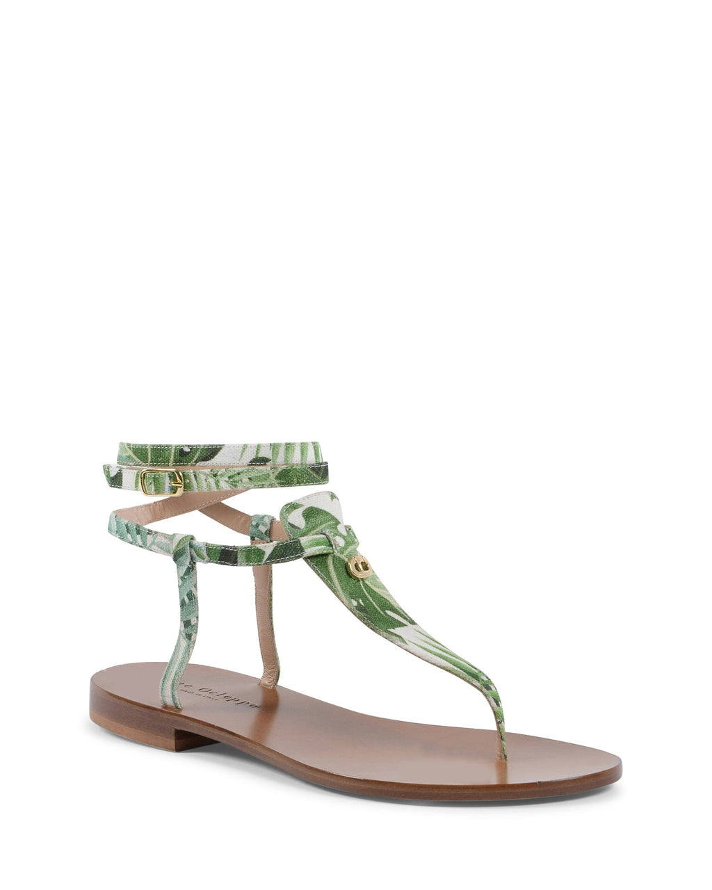 Sandalia Capri Palm - Estampado de palmeras