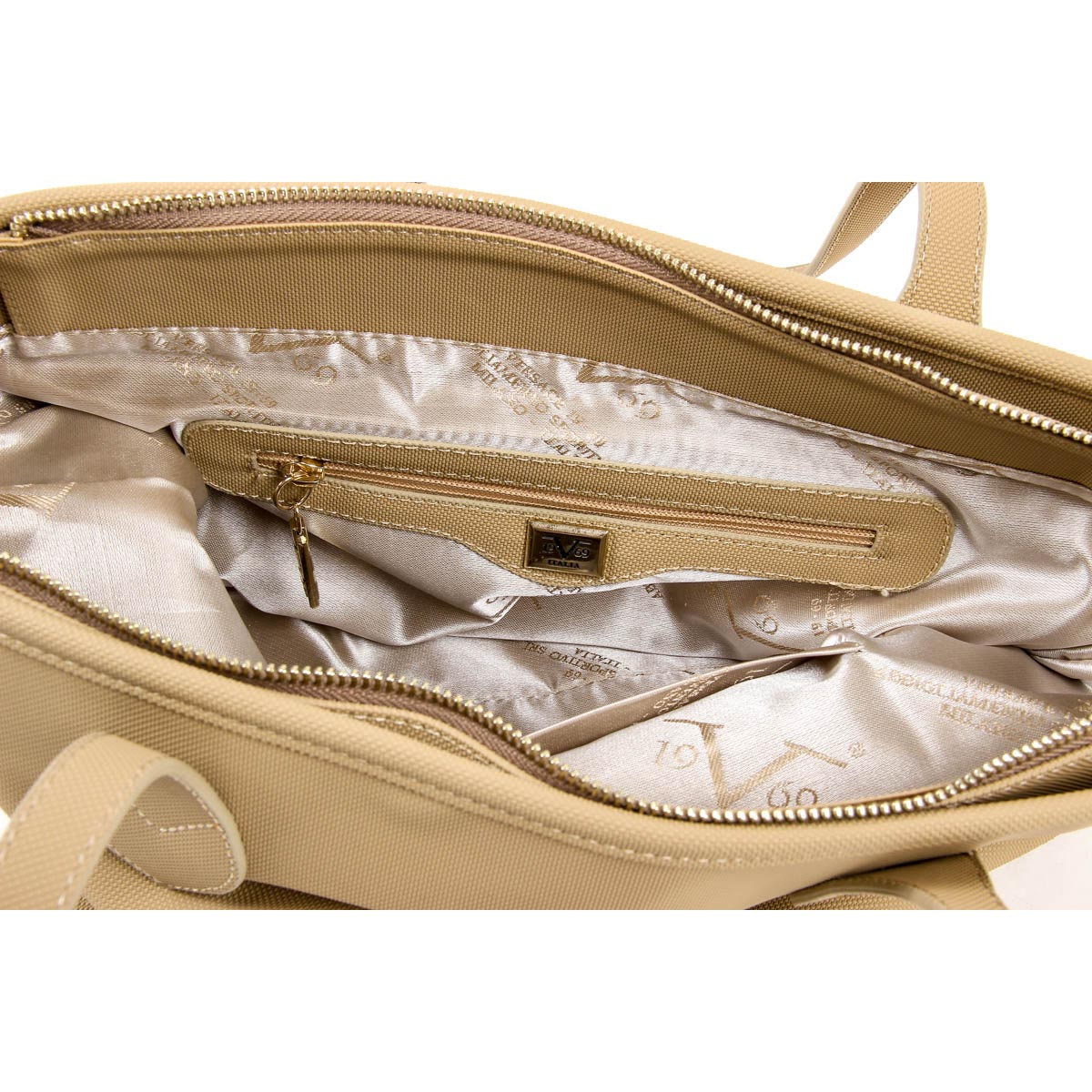 Bolso de mano para mujer V 1969 Italia V1969001 BEIGE