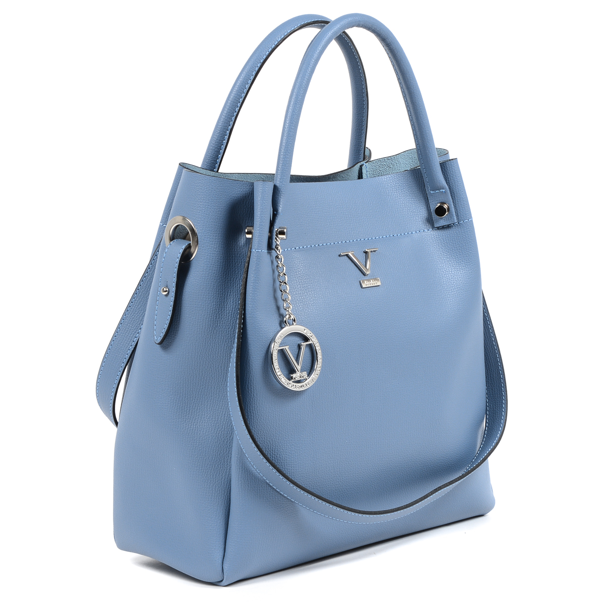V 1969 Italia Bolso de mano para mujer azul claro ALESSIA