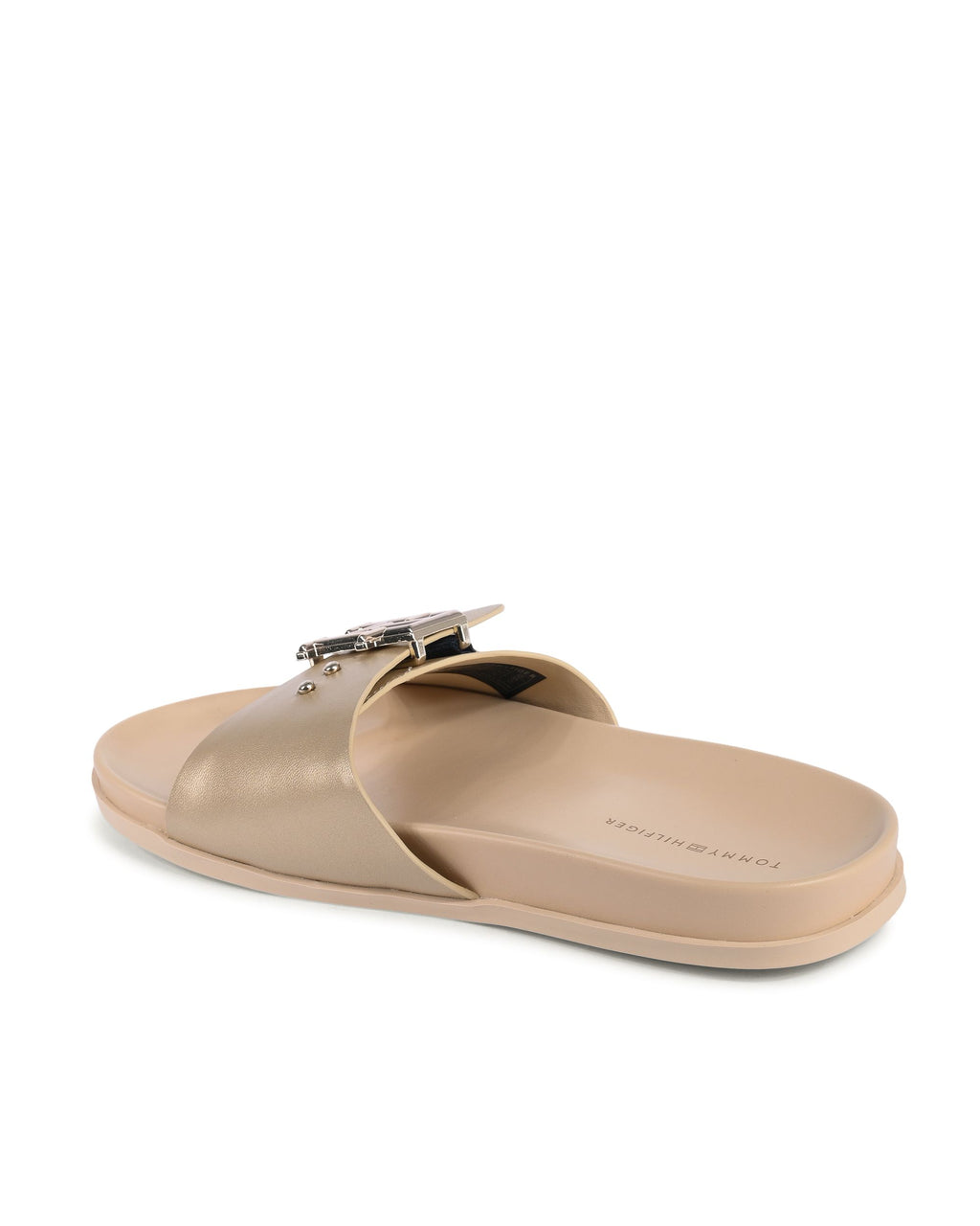Sandalias Tommy Hilfiger para mujer doradas FW0FW079470HS