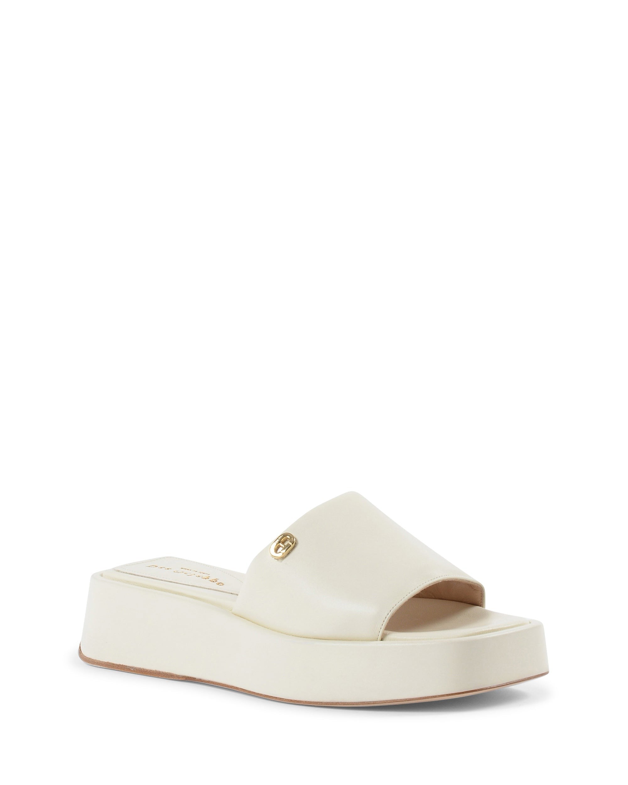 Mule de tacón Kimmy - Crema