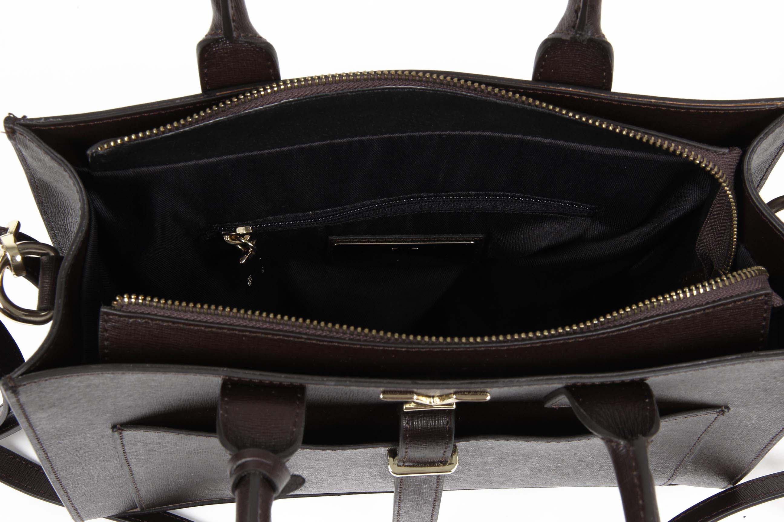 Bolso de mano para mujer V 1969 Italia V006 SAFFIANO T. MORO