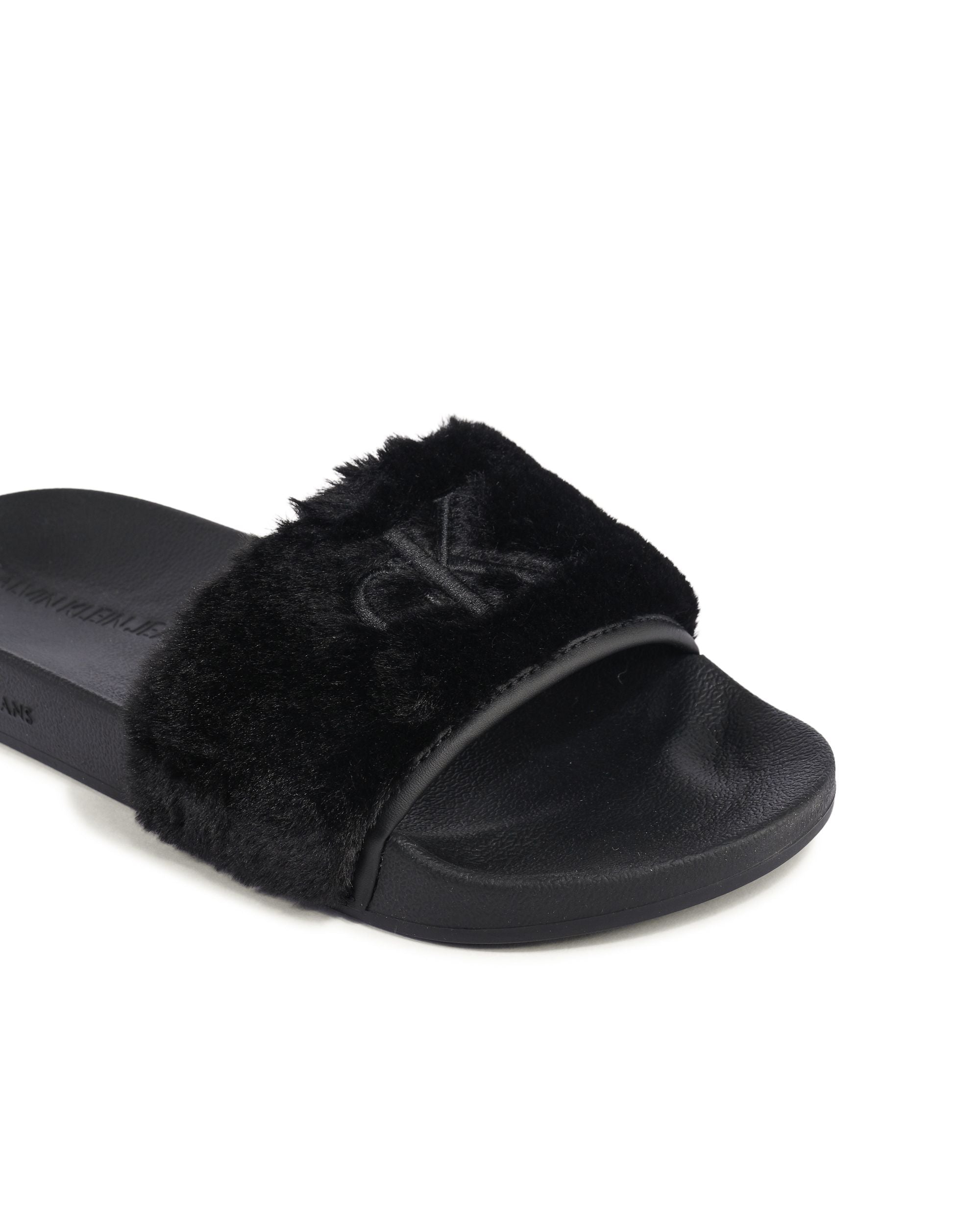 Chanclas Calvin Klein para mujer negras YW0YW00719BDS