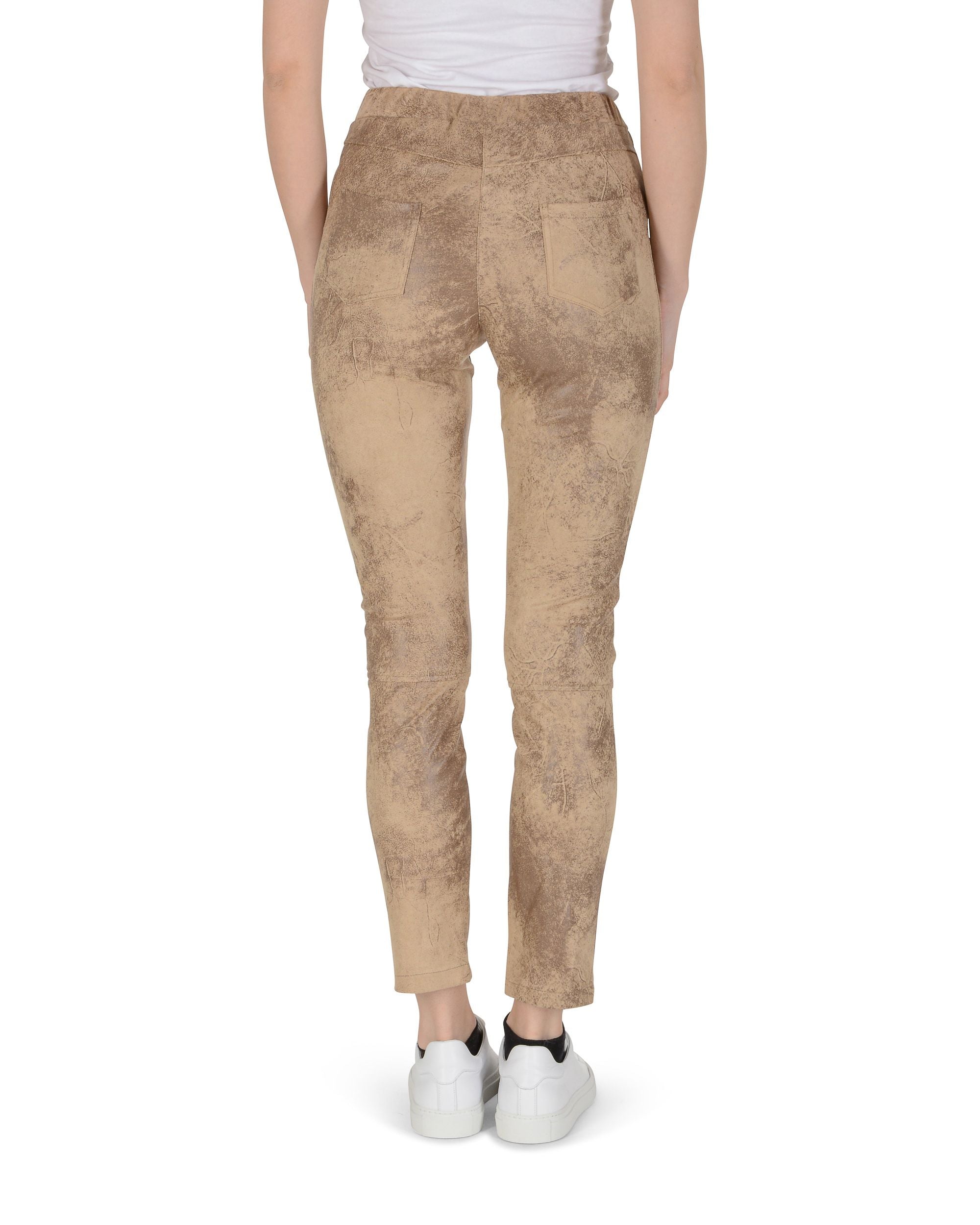 19V69 Italia Pantalones de mujer Beige TASCHE BEIGE