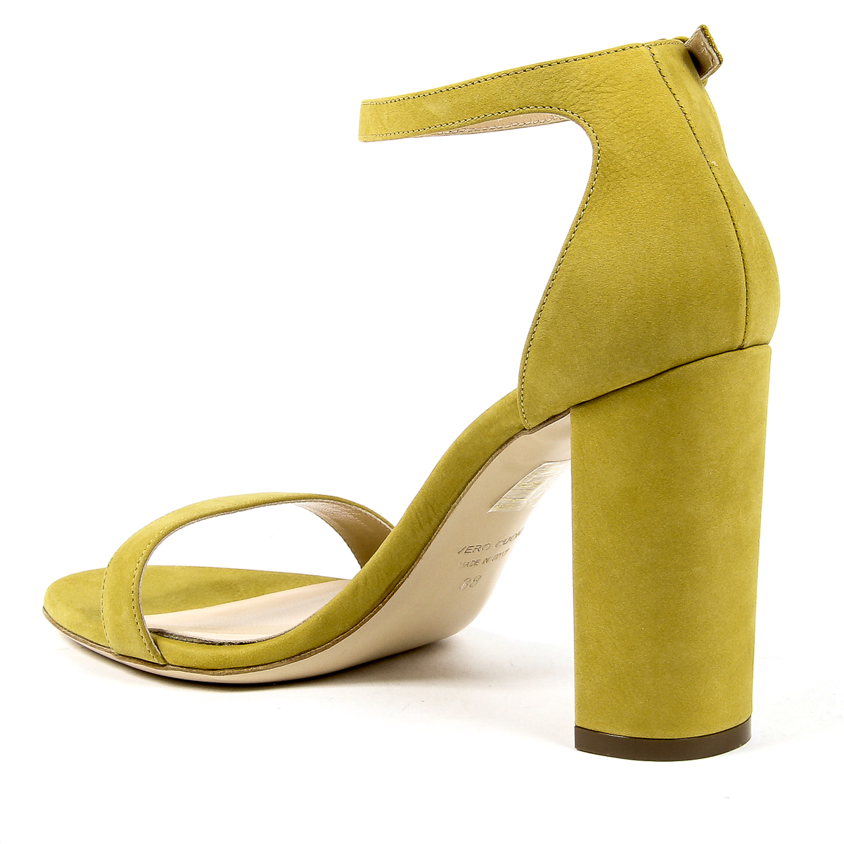 Andrew Charles Womens Sandal Yellow EMMA