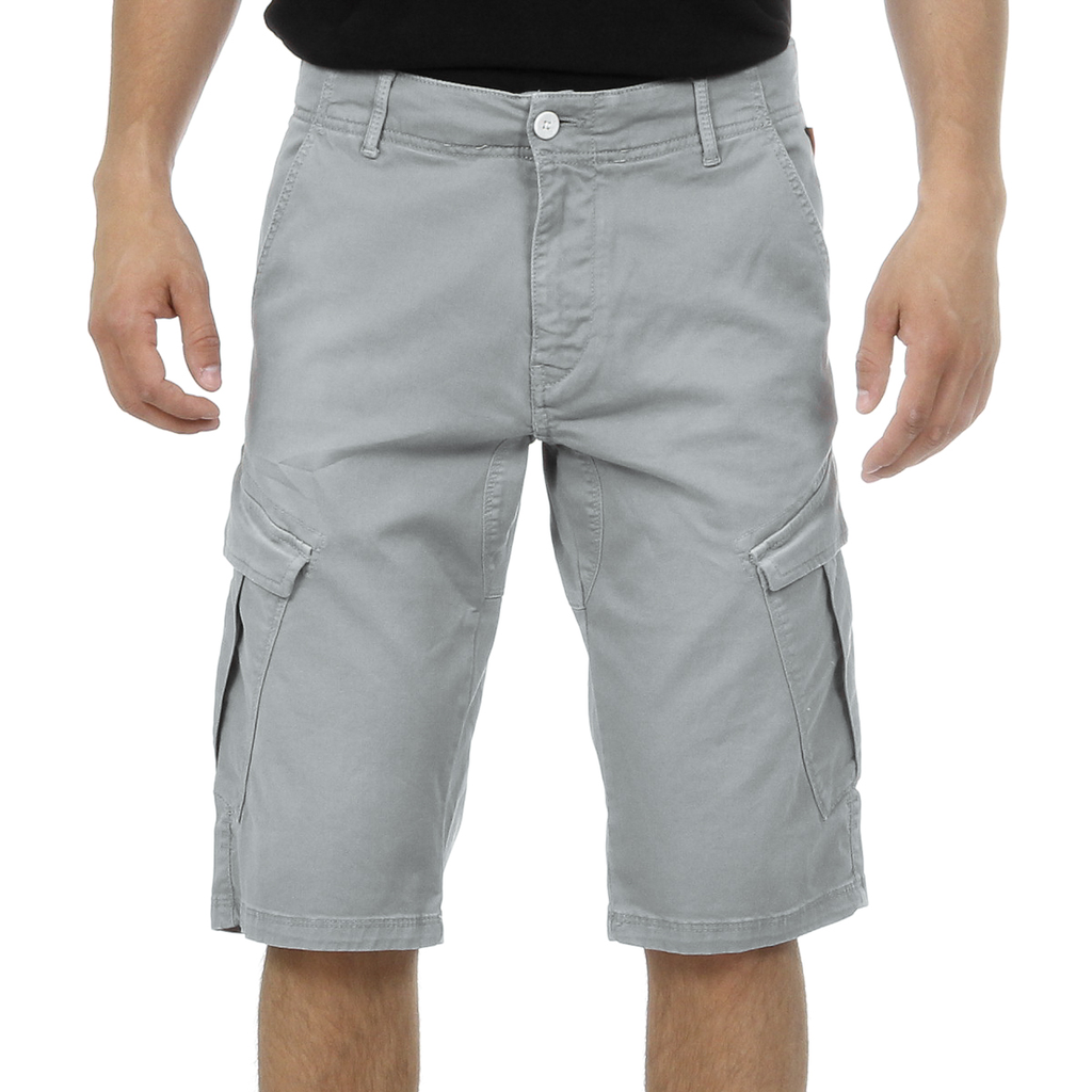 Pantalones cortos Andrew Charles para hombre gris claro JAKO