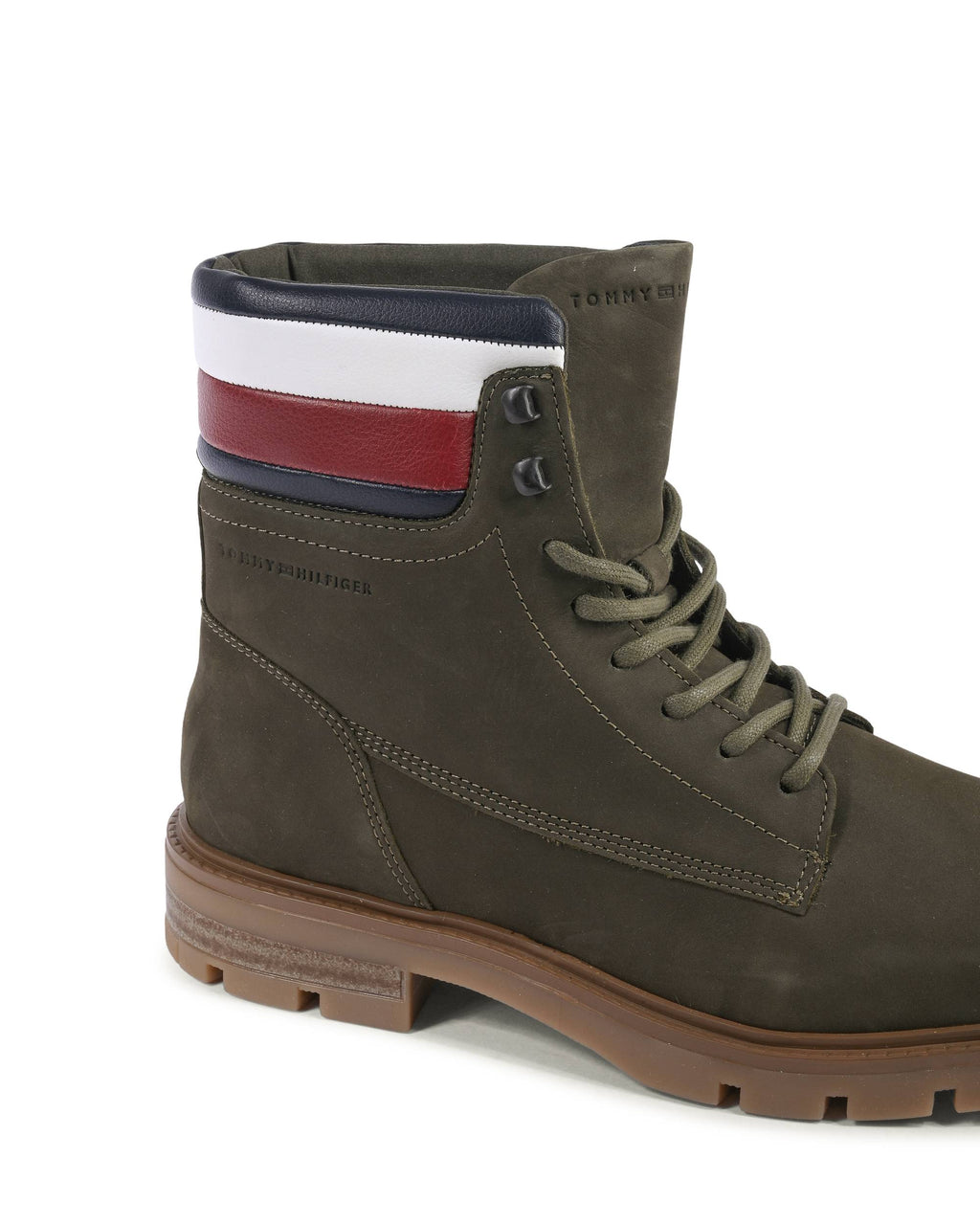 Botas Tommy Hilfiger para hombre color caqui FM0FM04801RBN