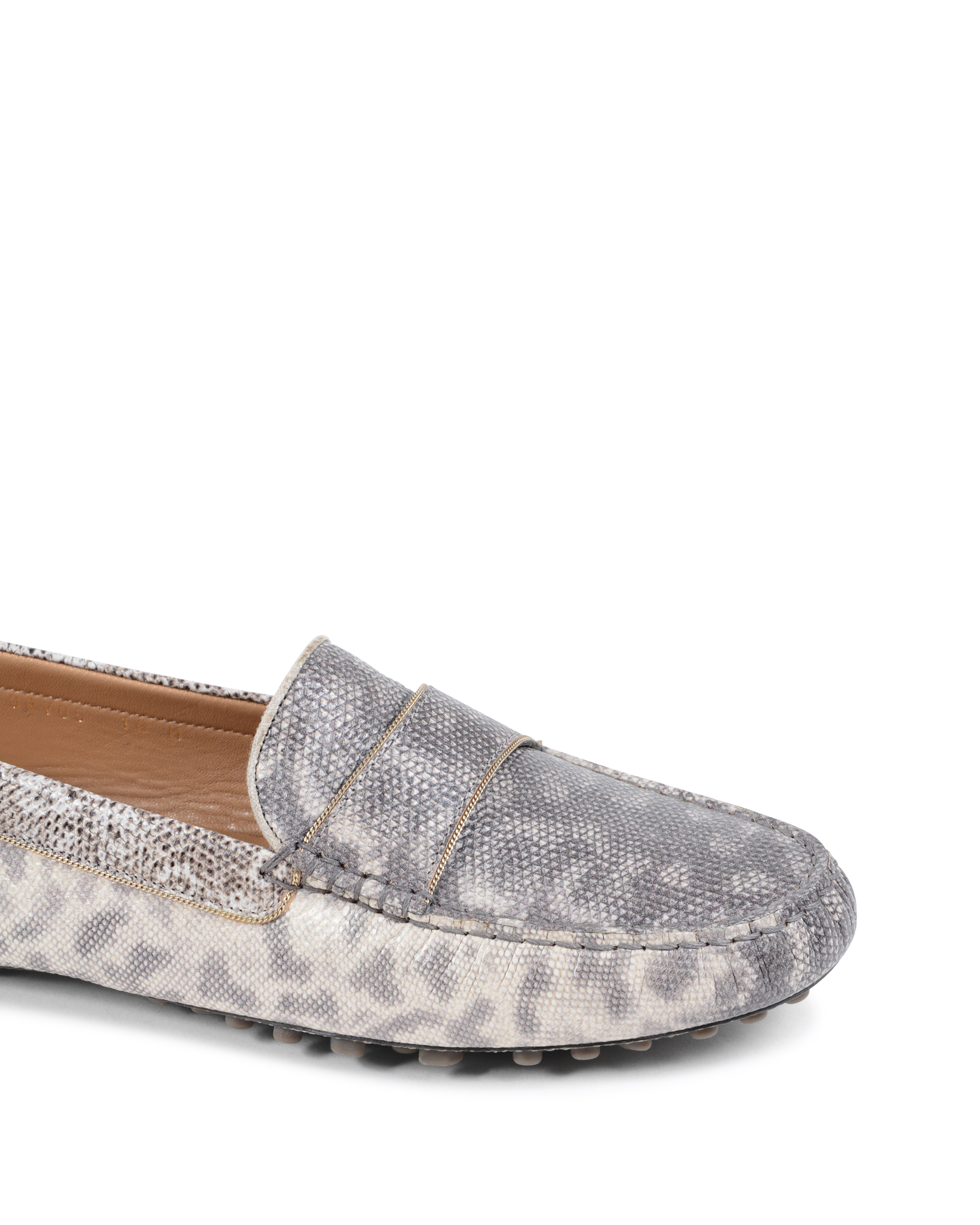 Mocasines para mujer Salvatore Ferragamo en beige MOVIE LUX