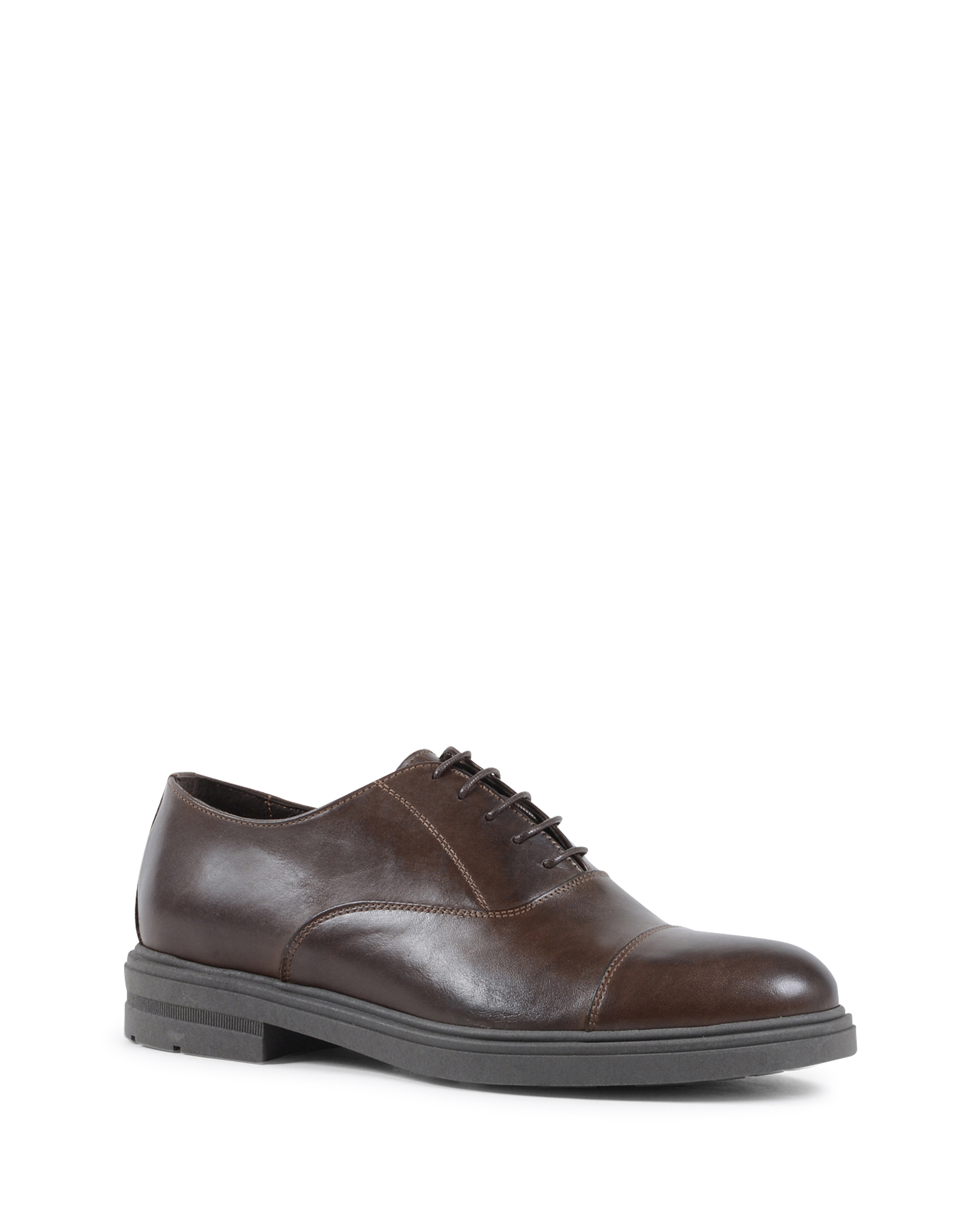 19V69 Italia Zapato clásico para hombre marrón 913L P VITELLO T. MORO