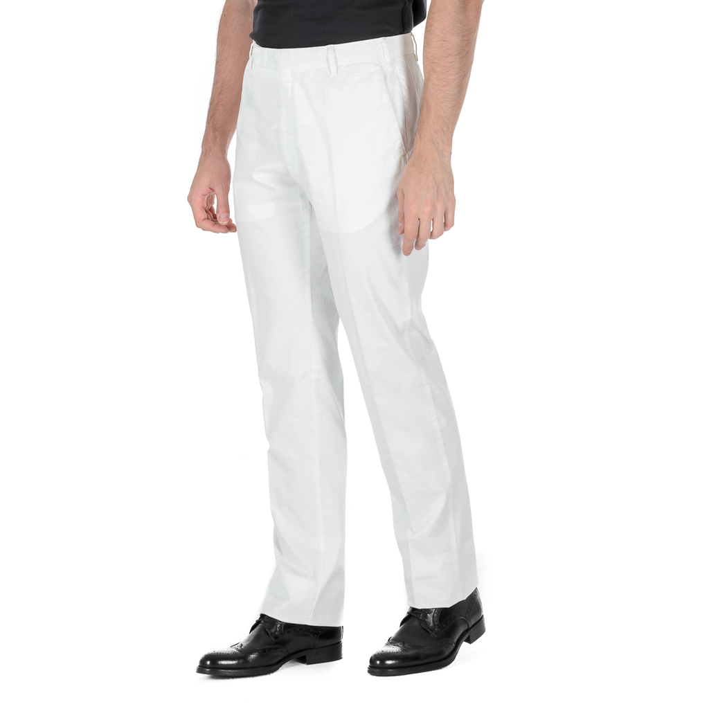 Armani Collezioni Mens Pants White