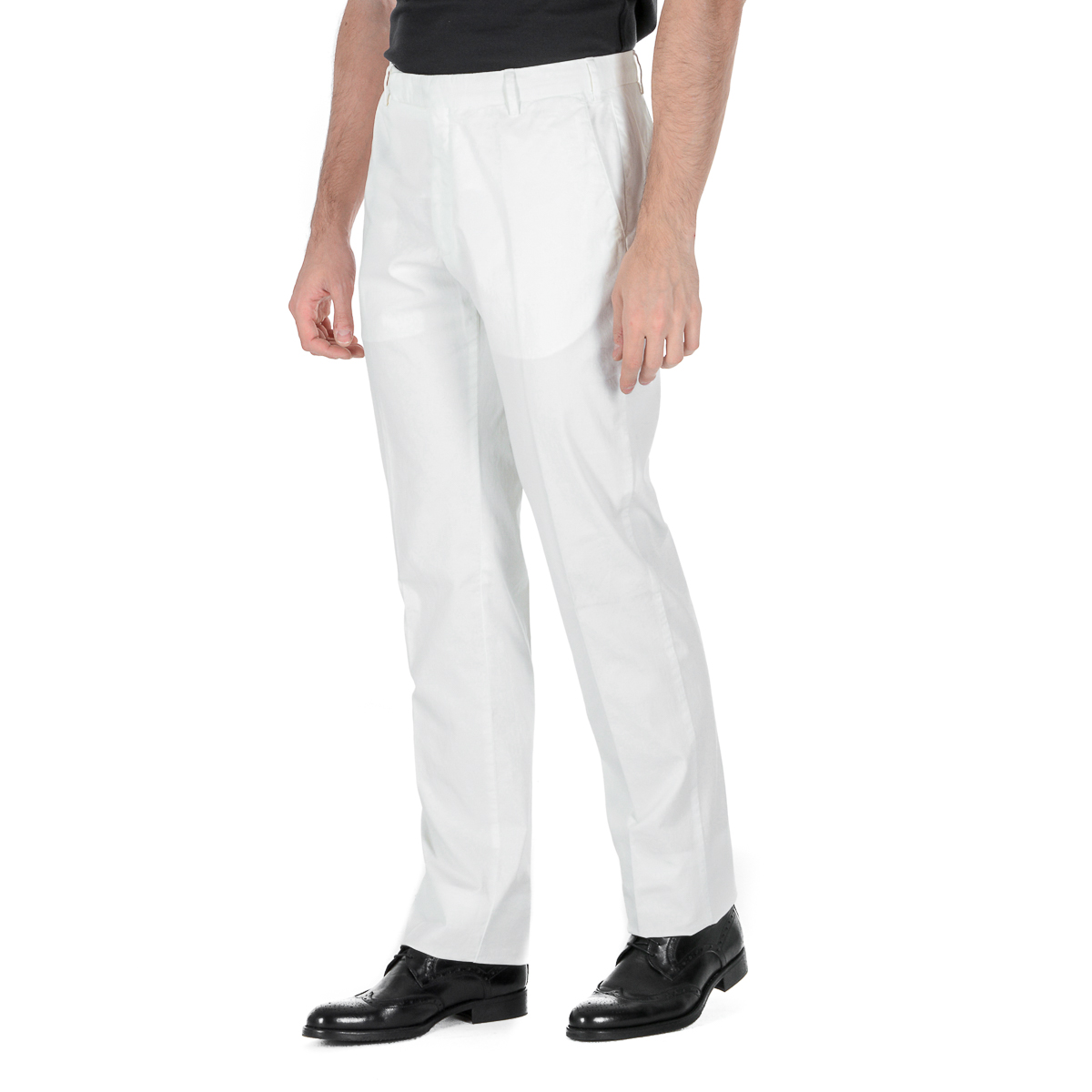 Armani Collezioni Mens Pants White