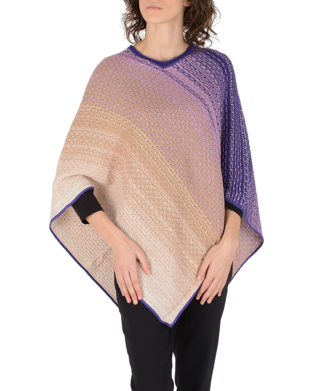 Poncho Missoni Mujer Multicolor POT8WMD57430001