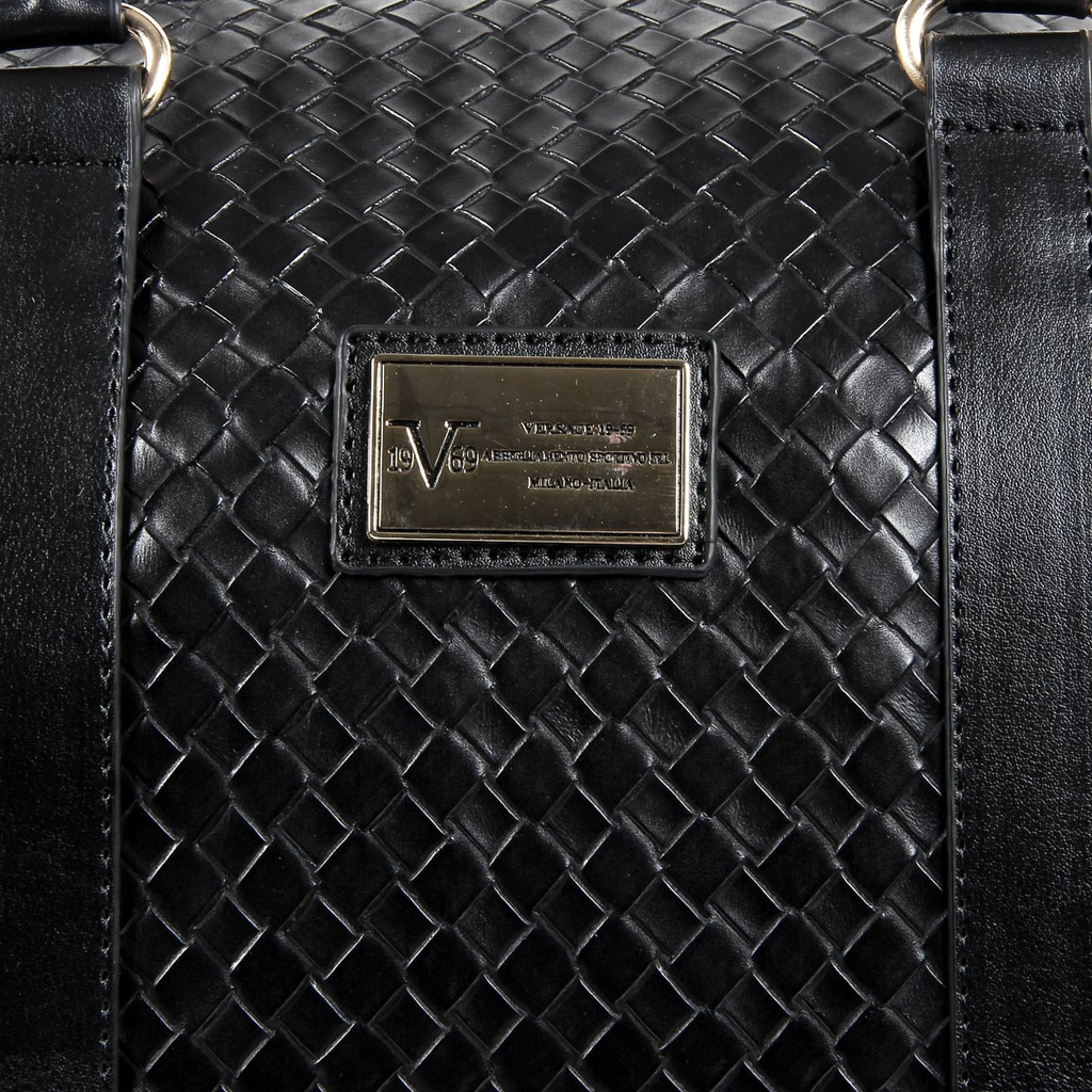 Bolso deportivo para hombre V 1969 Italia V1969015B NEGRO