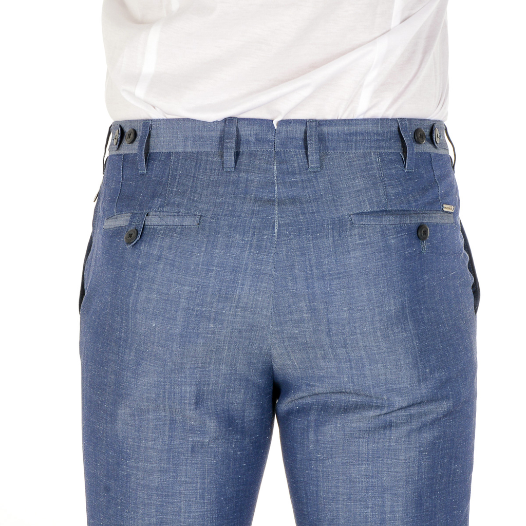 Pantalones Corneliani para hombre azul claro