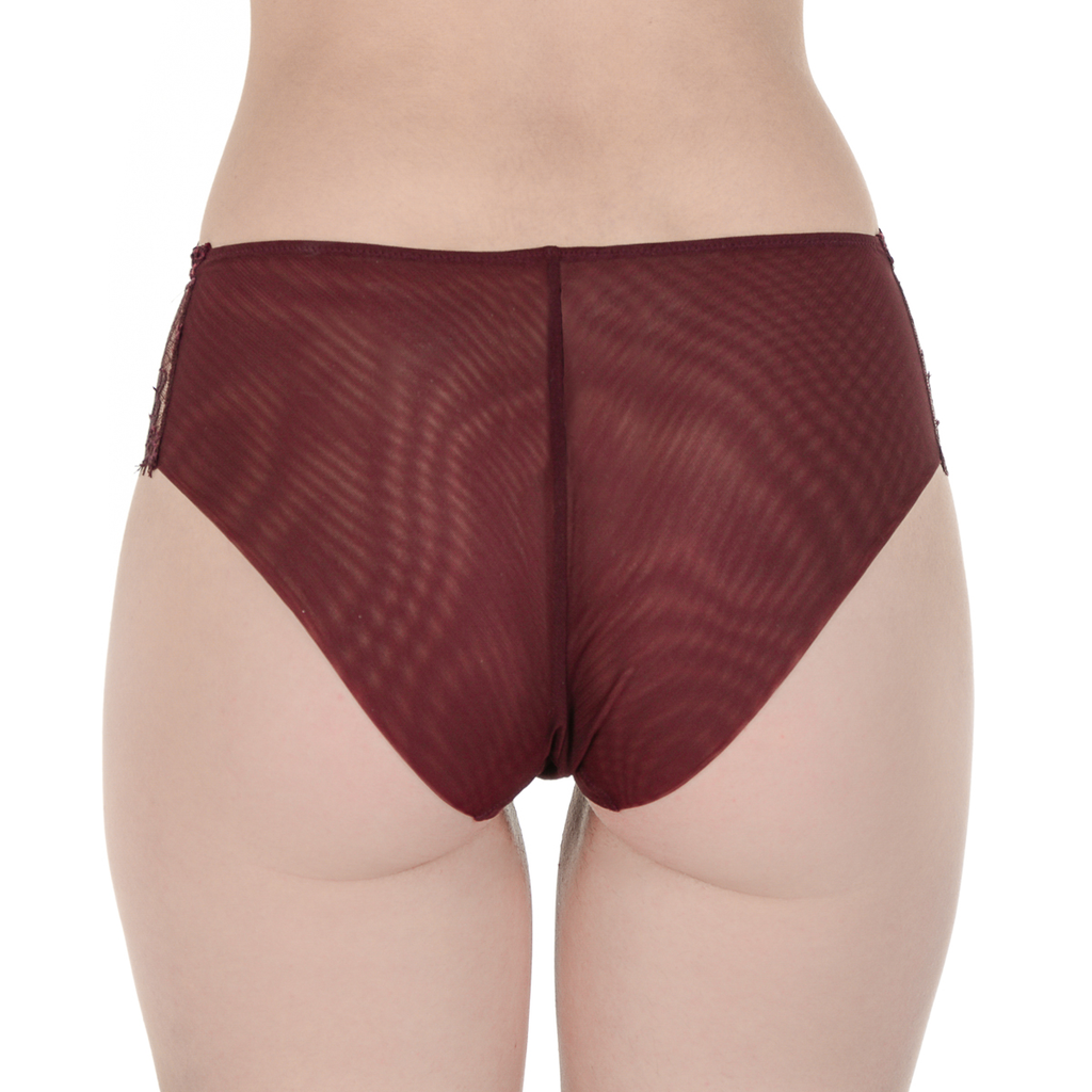 Top La Perla Mujer Slip Burdeos