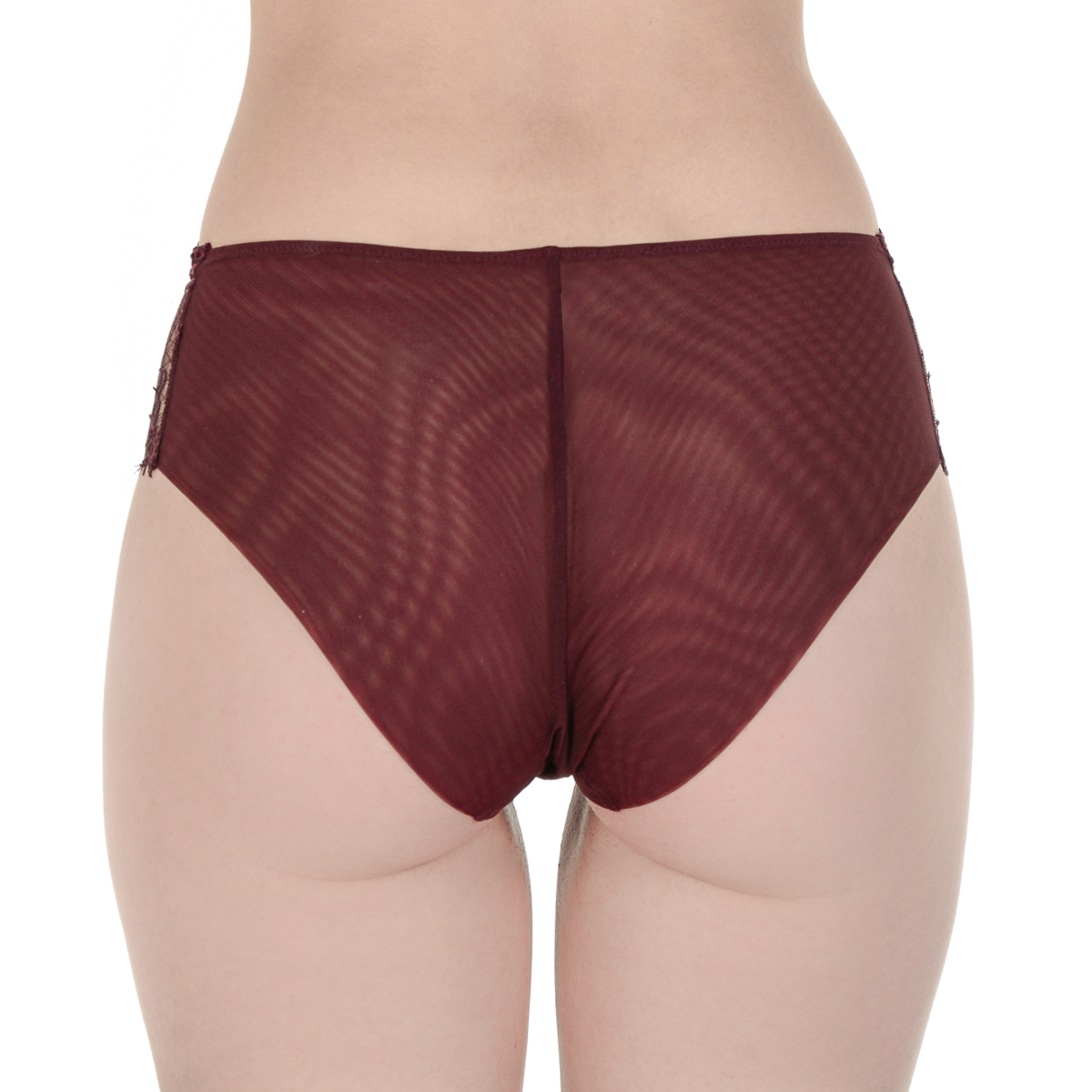 Top La Perla Mujer Slip Burdeos