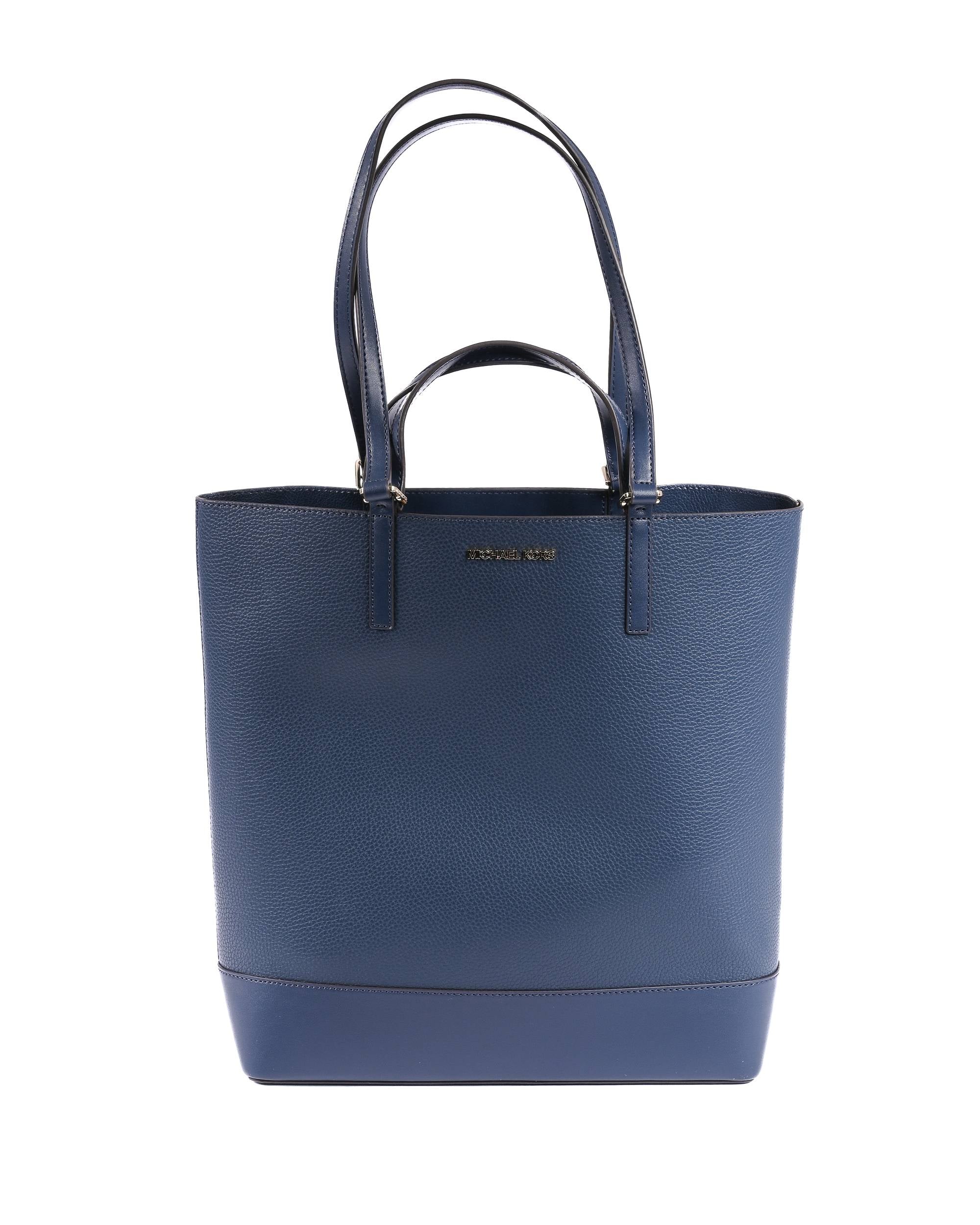 Bolso de mano Michael Kors para mujer 35TOG9T3T azul marino